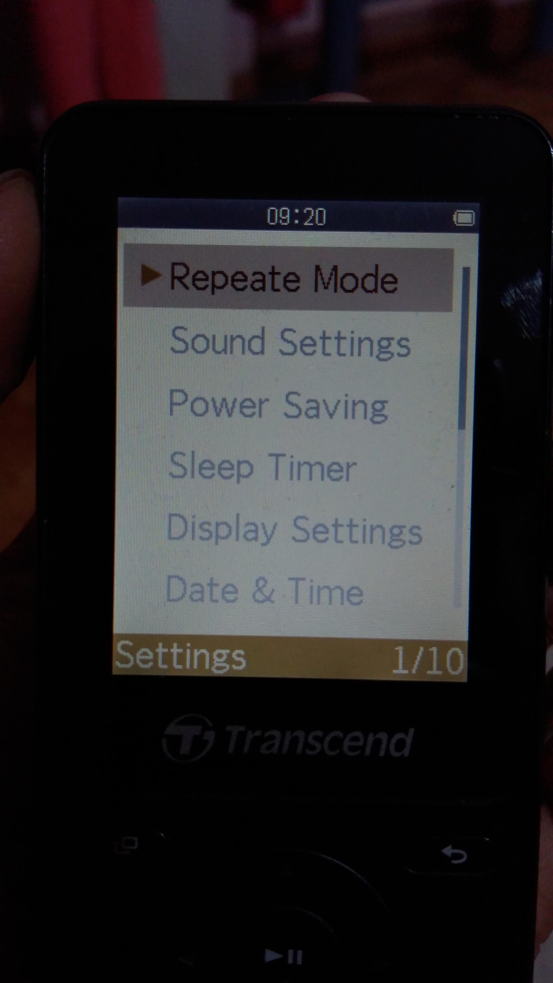 My mp3 player has an extra "E" for repeat r/mildlyinteresting