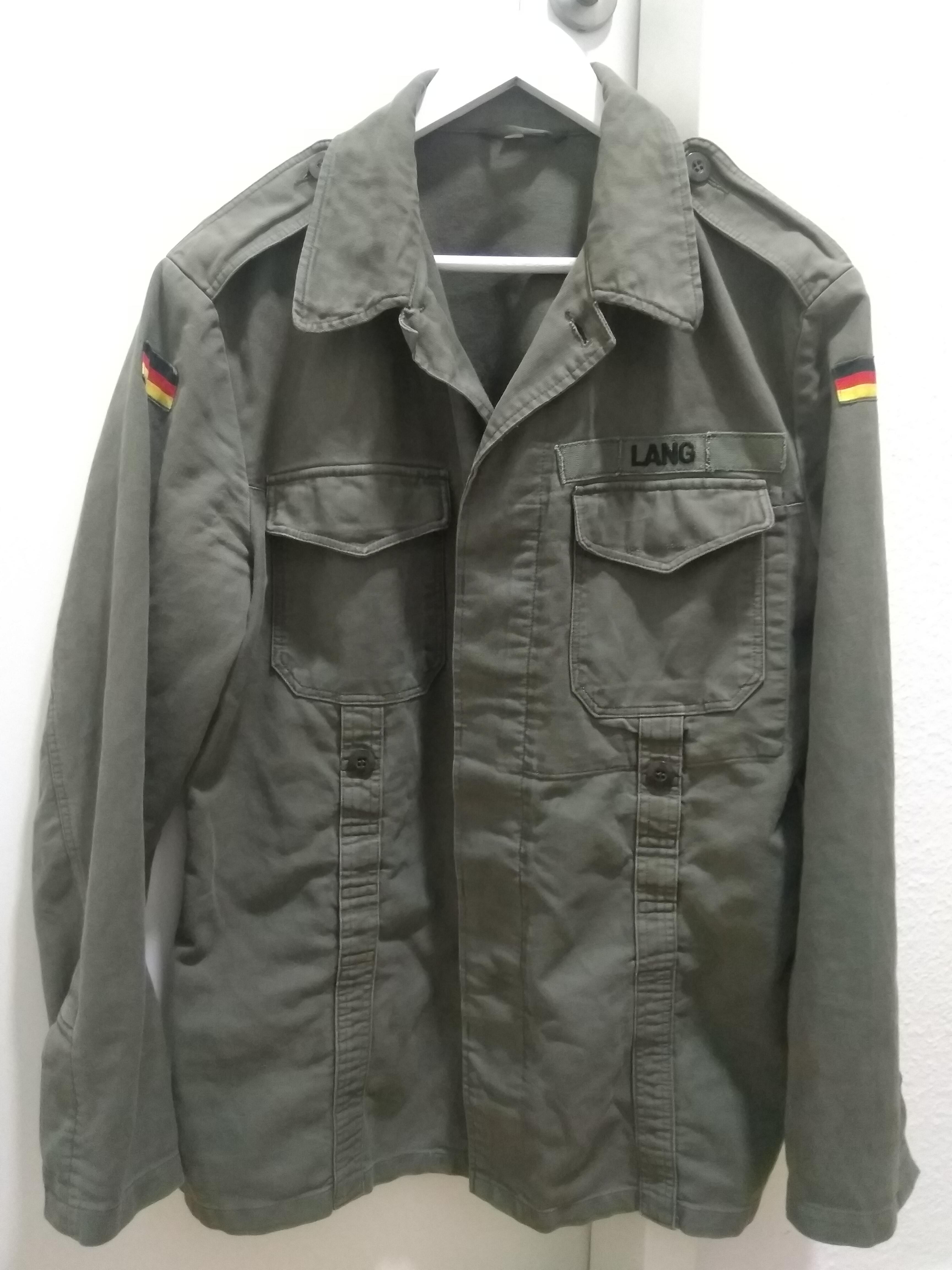 Bundeswehr/West German army moleskin jacket. Bought in 2017 in a thrift