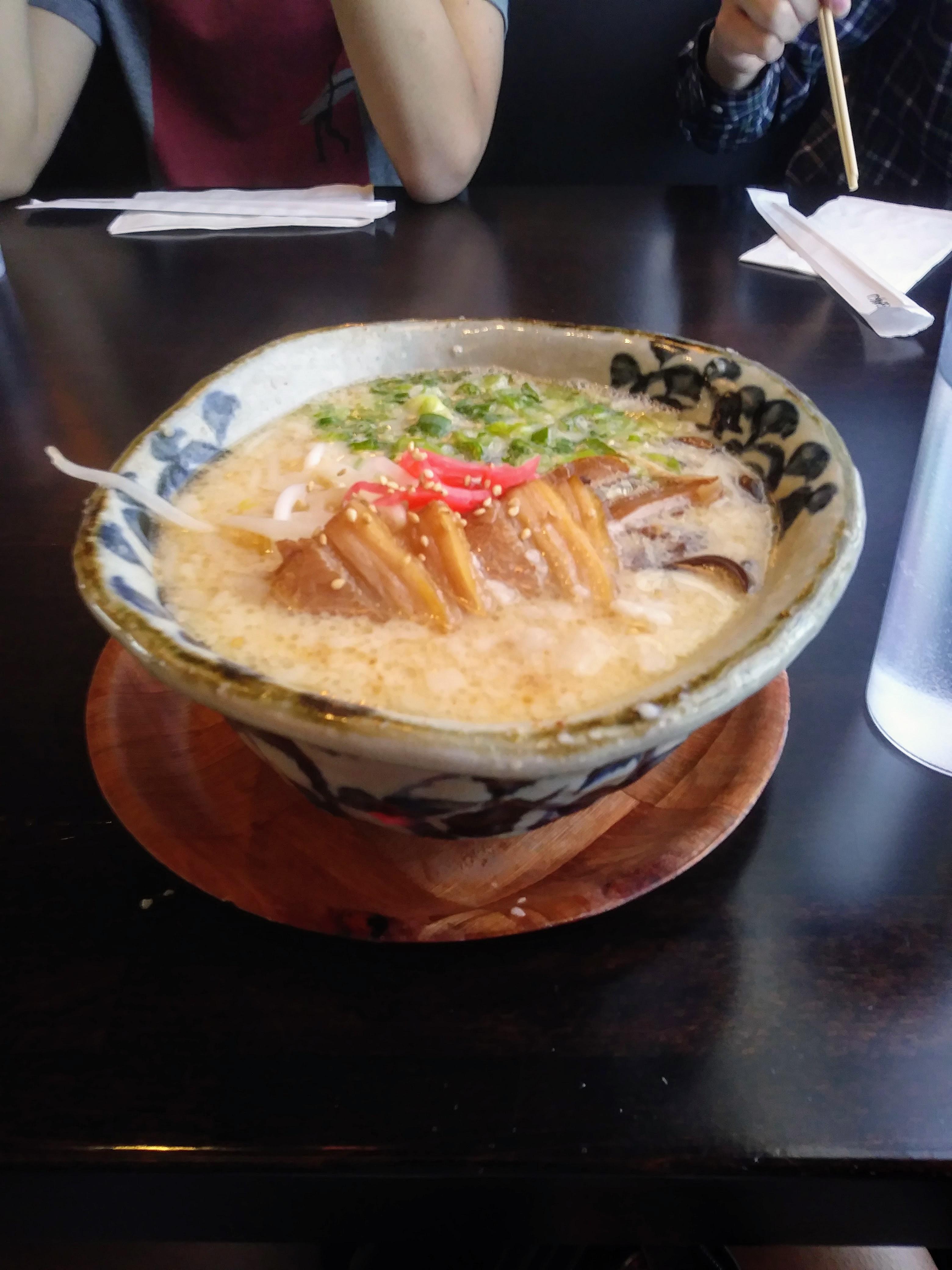 [I Ate] Hakatastyle Tonkotsu Ramen r/food