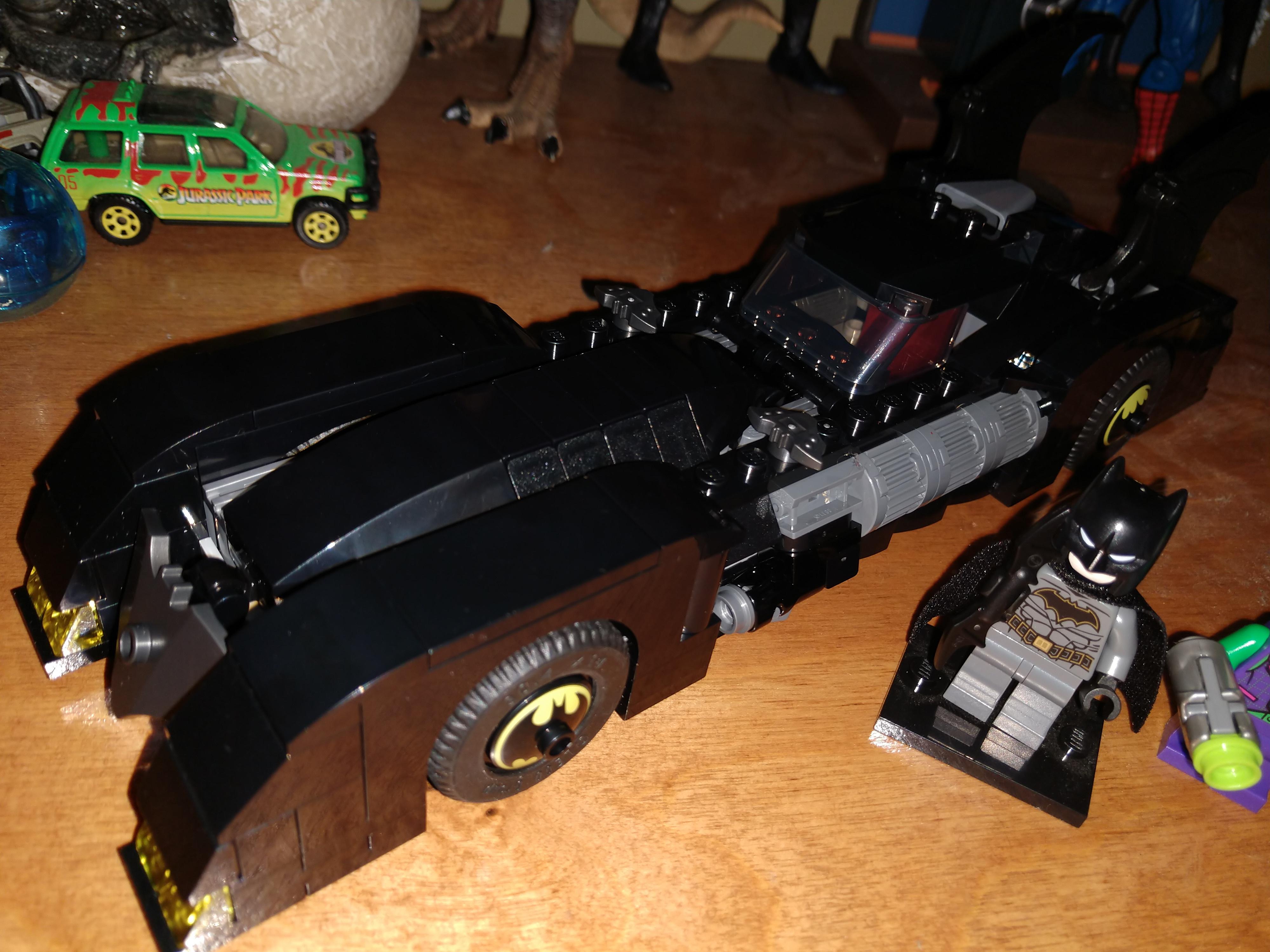 I picked up the new Lego Batmobile. I LOVE how much it resembles the