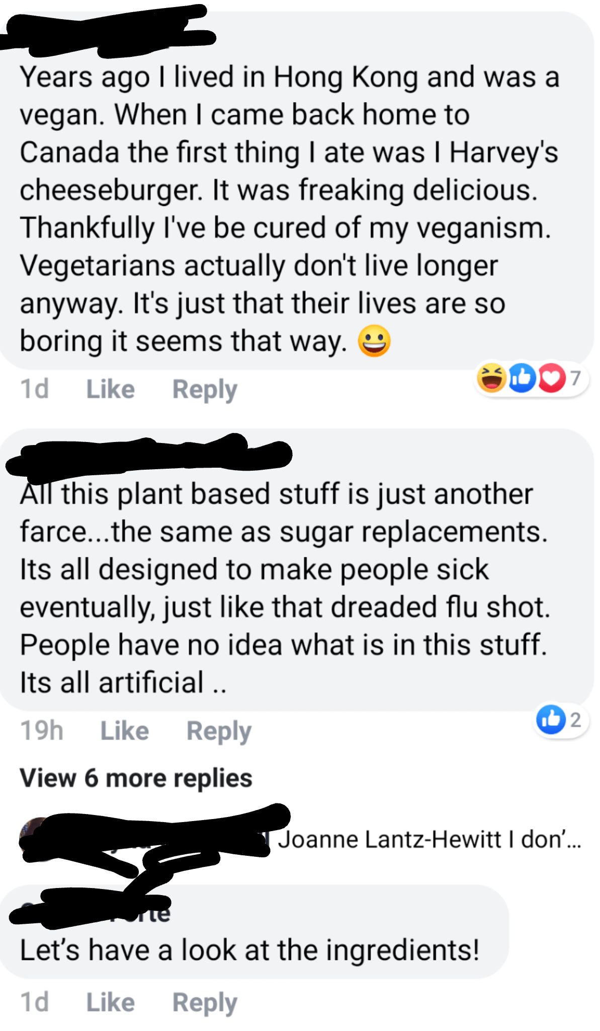 Fake meat BAD r/vegancirclejerk