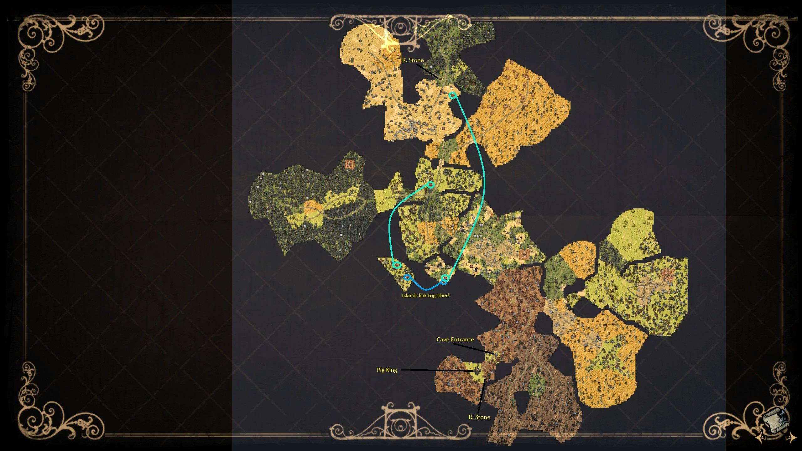 Don'T Starve Reveal Map Command Lake Livingston State Park Map