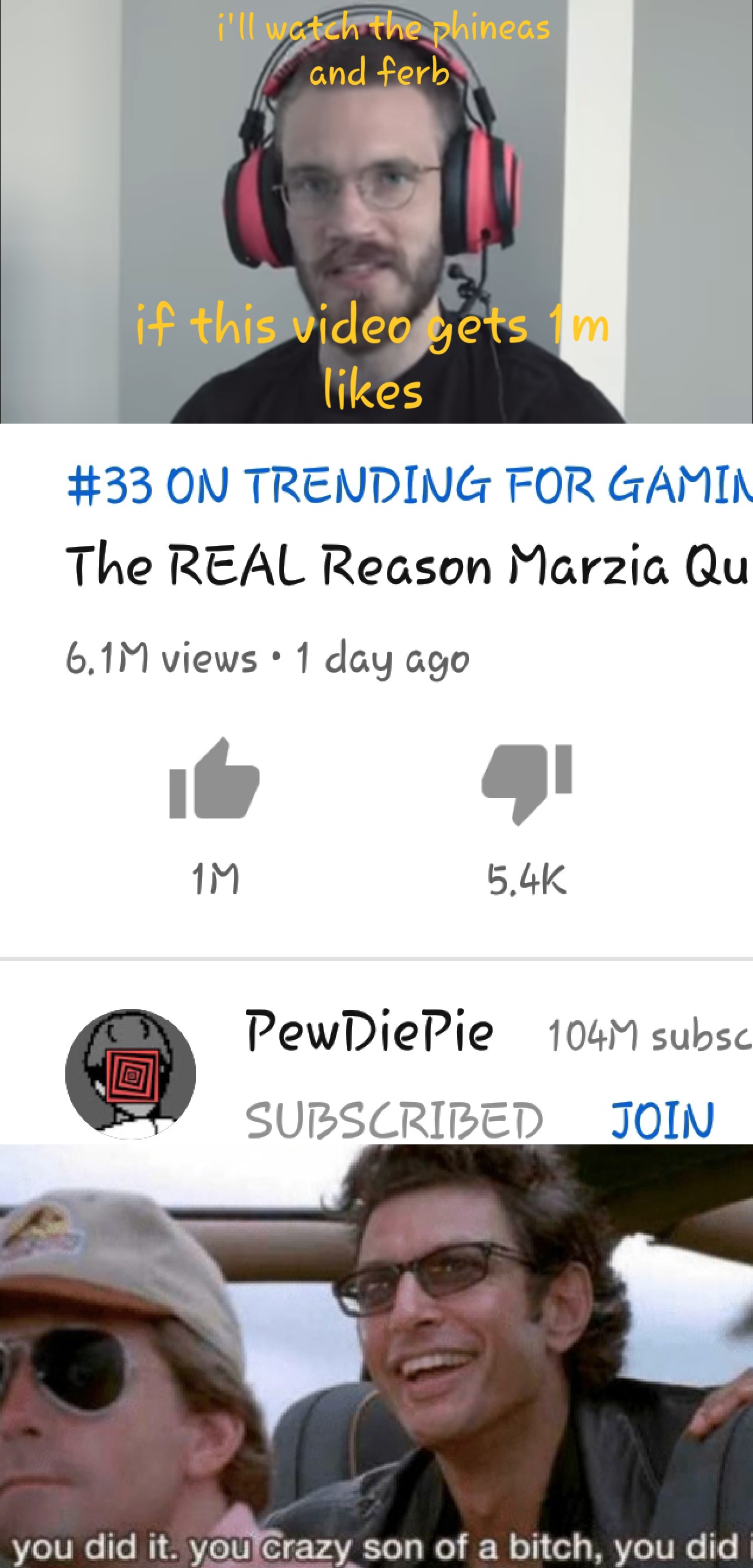 ah i love pewds : pewdiepie