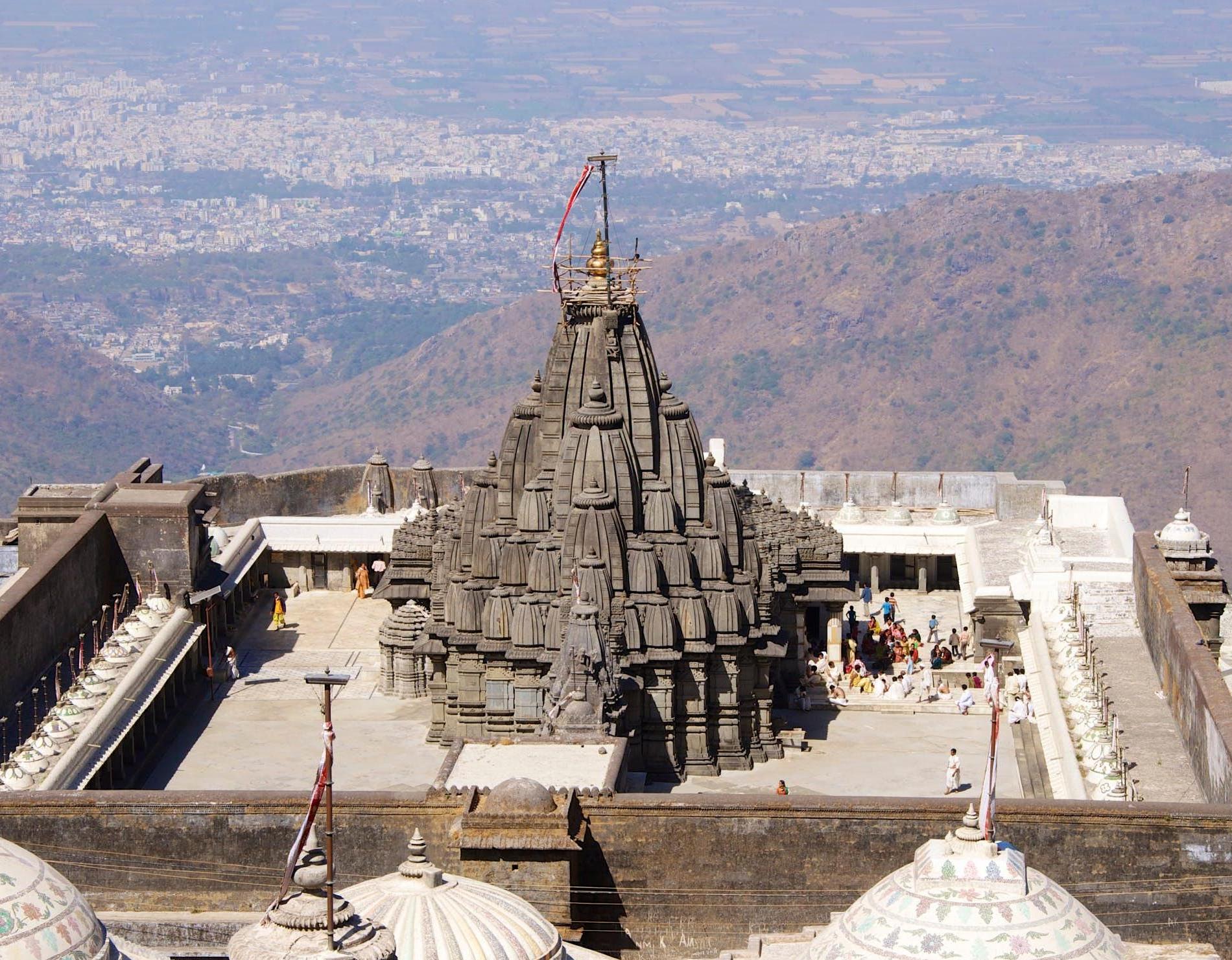 Jain Temple at Girnar, India r/ArchitecturePorn