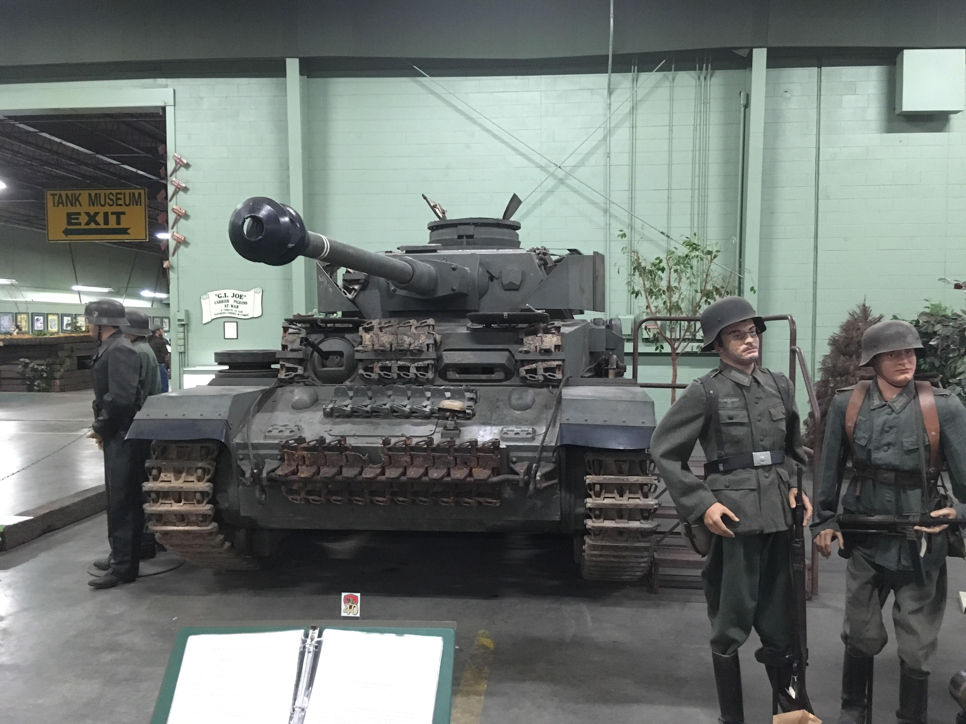 A fully restored panzer IV at the AAF tank museum r/TankPorn