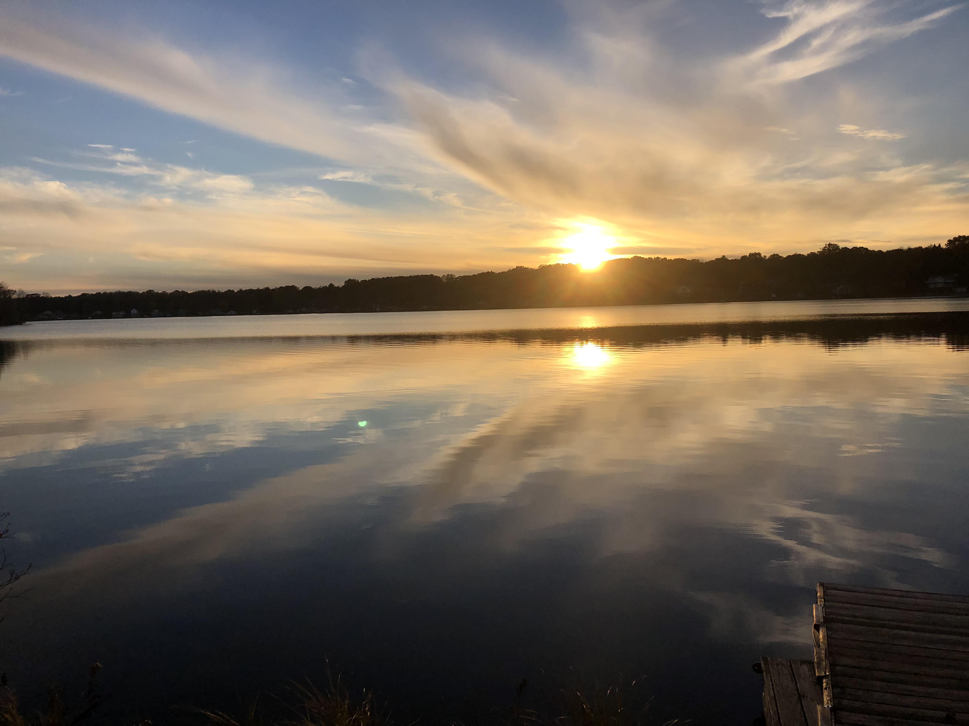 Sunsets on Lake Ryerson in Fremont, MI r/Outdoors
