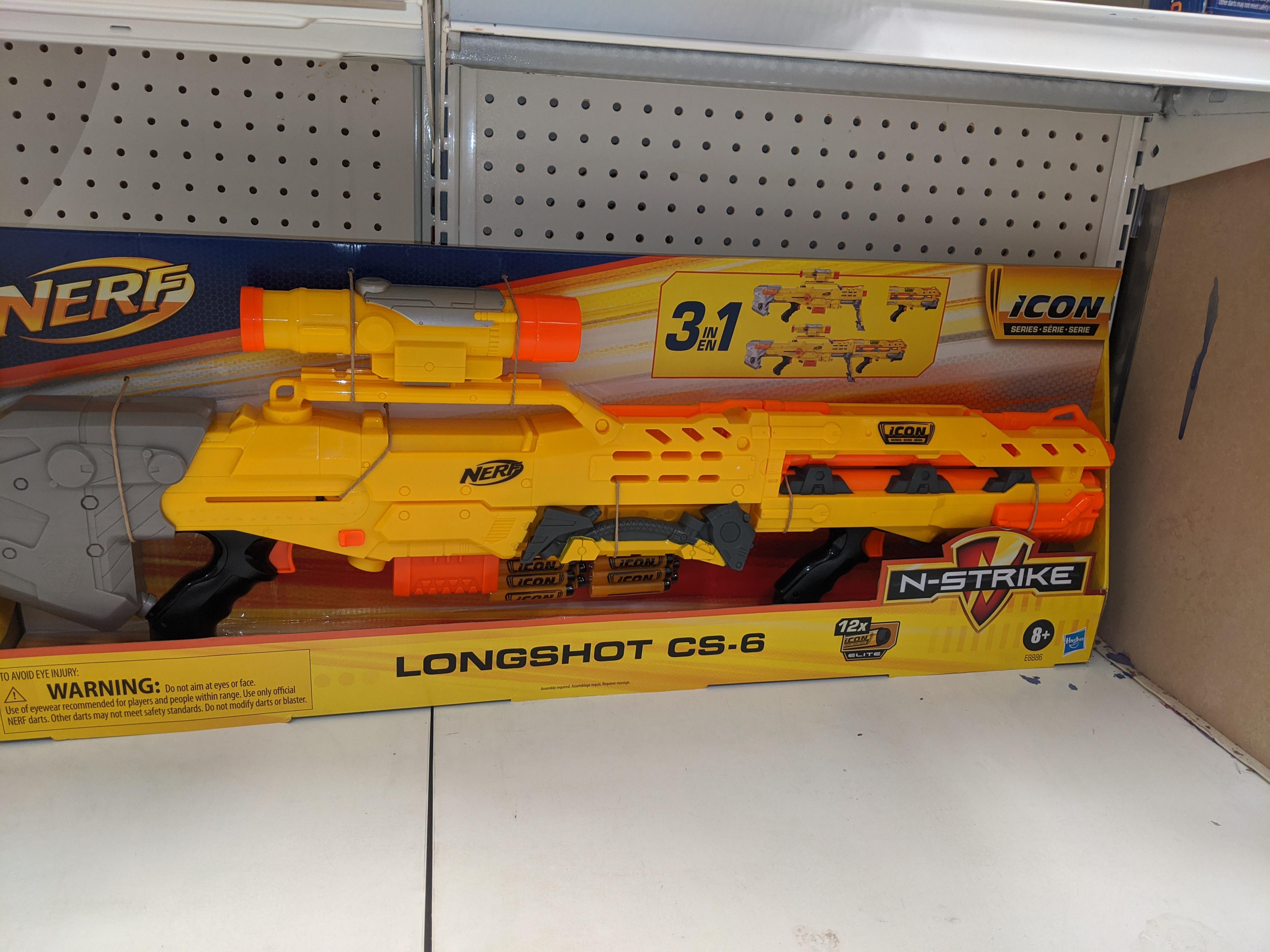 Seen in Target in Bronx, NY, ThroggsNeck. 2 left from last I left r/Nerf
