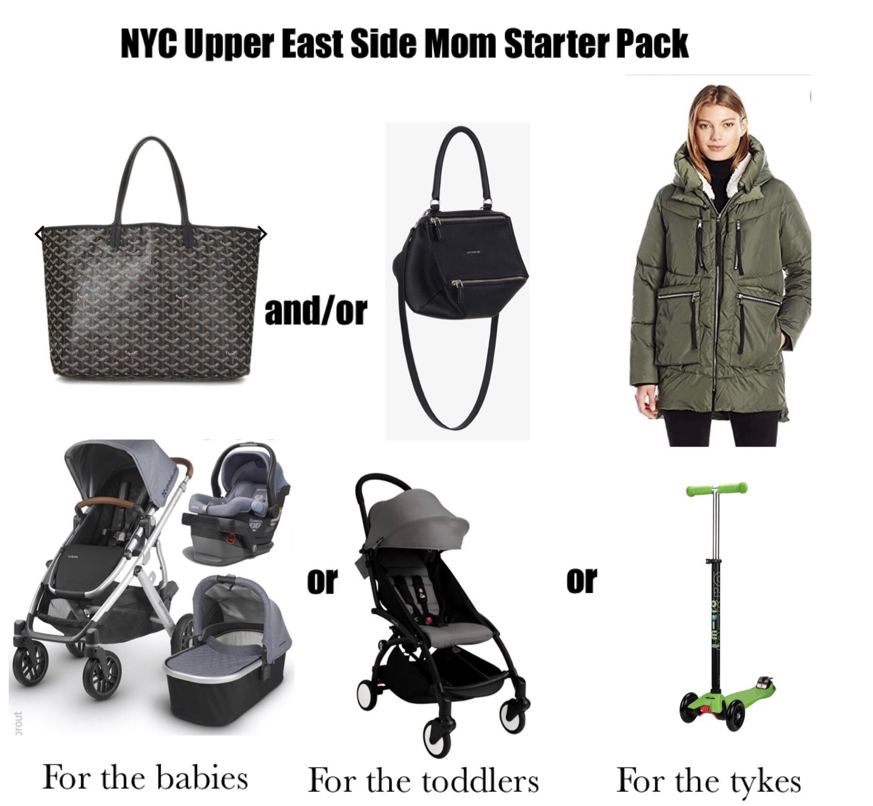 Upper East Side Mom Starter Pack r/nyc