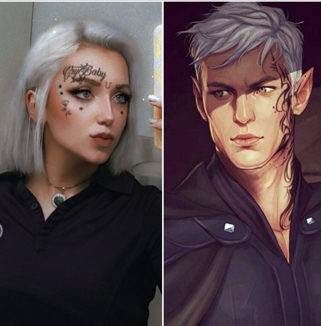 This face tattoo filter on snapchat made me feel like the female