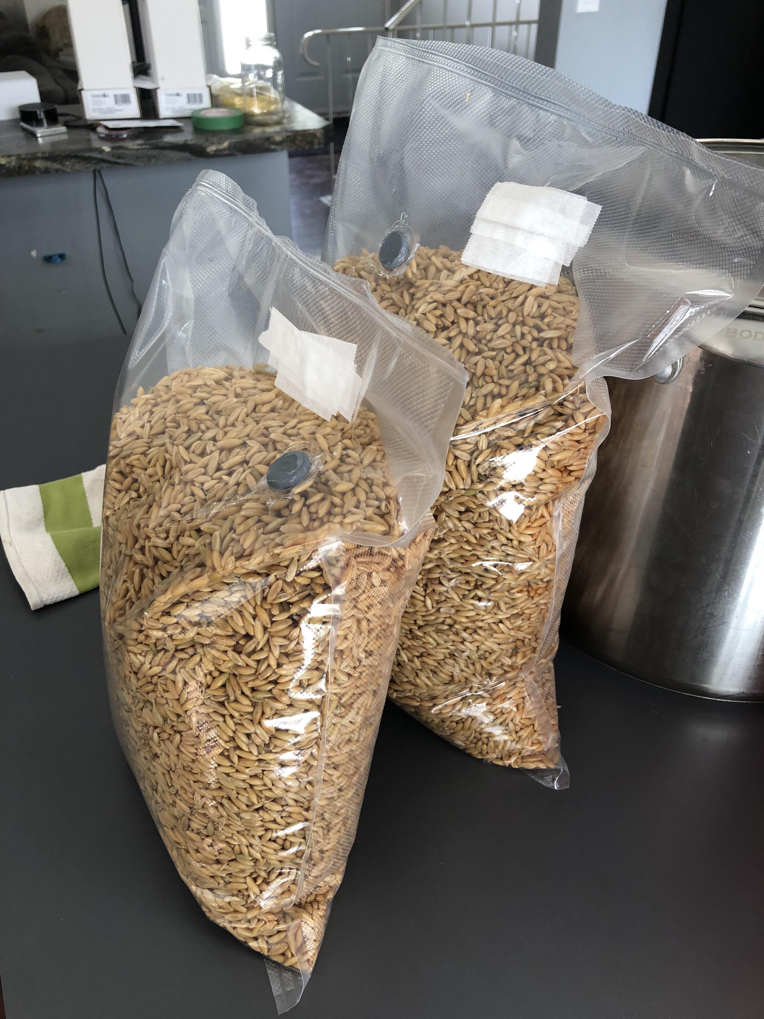 DIY Bulk Grain bags r/shrooms