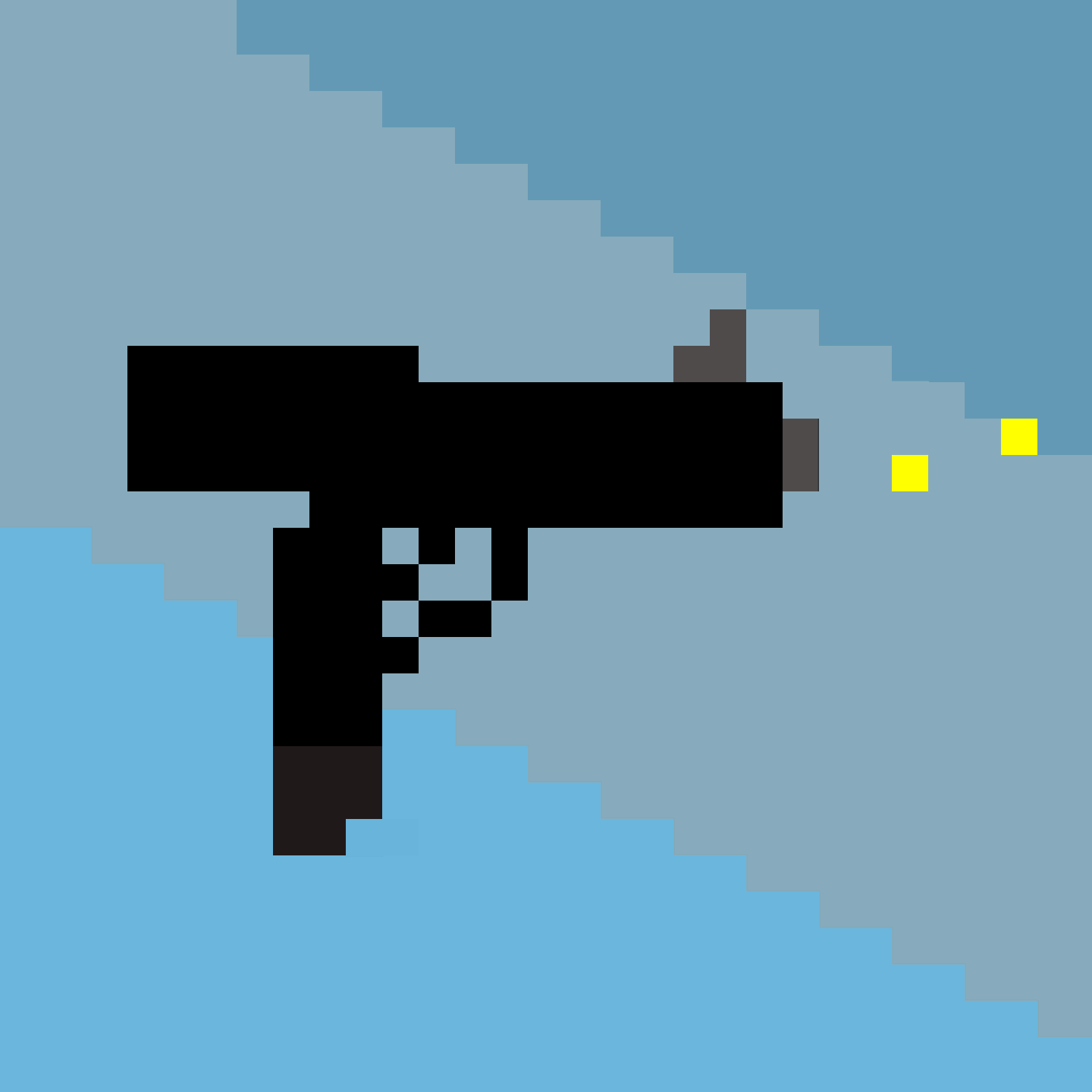 My first pixel art!.(I'm using ibs paint if anyone has tips please let