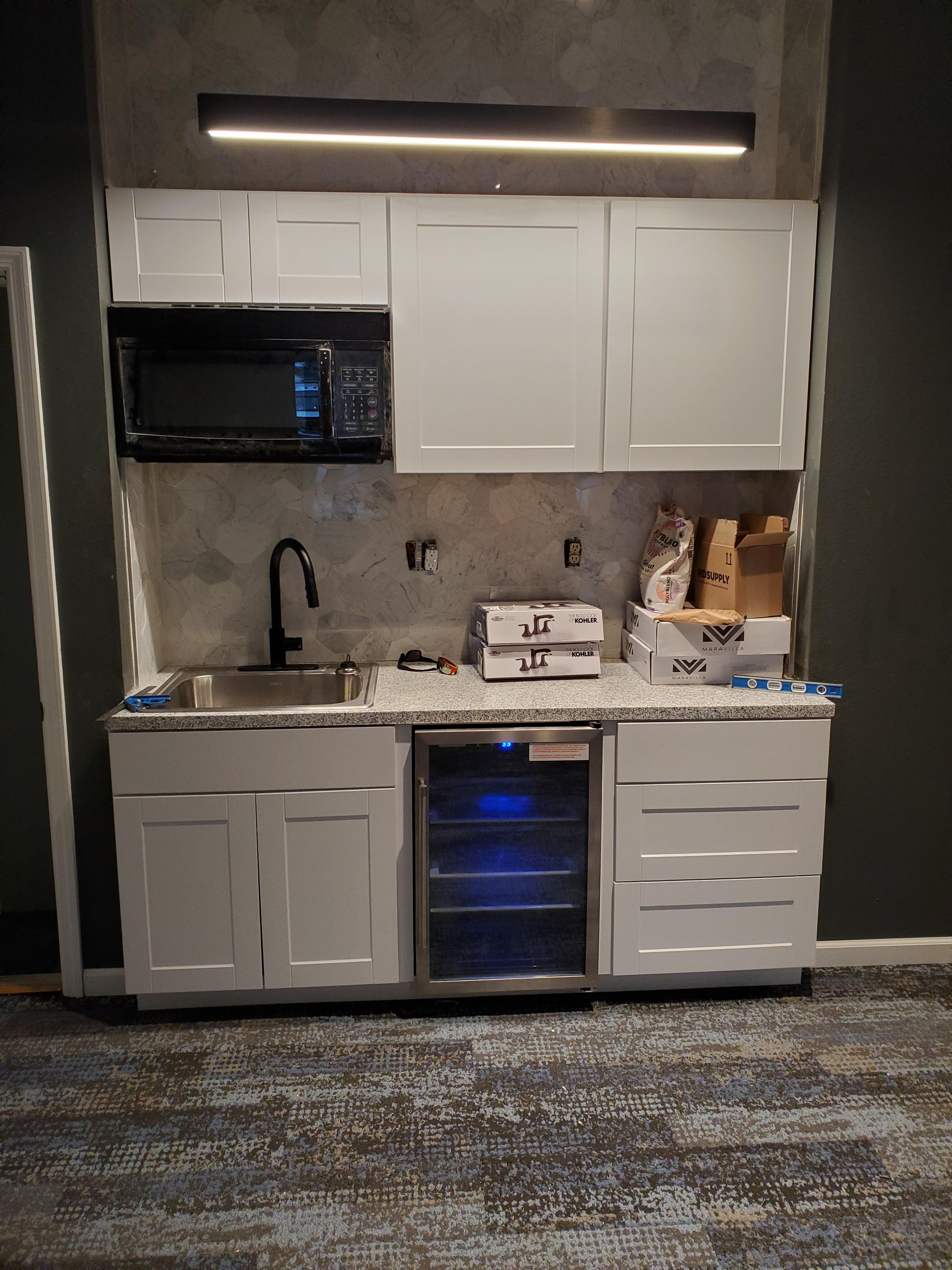 I do some work for apartment complexes they asked to redo this little