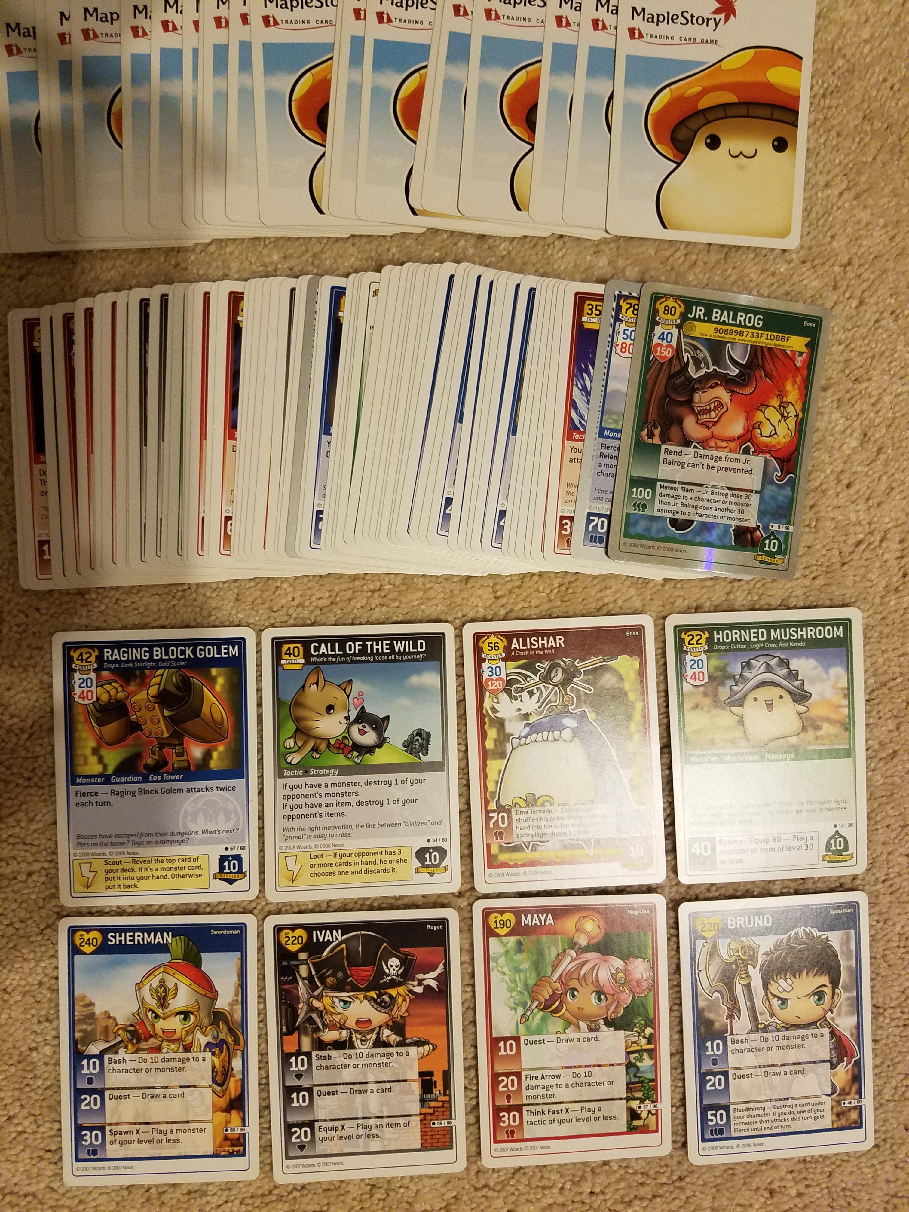 These NX cards are weak Maplestory