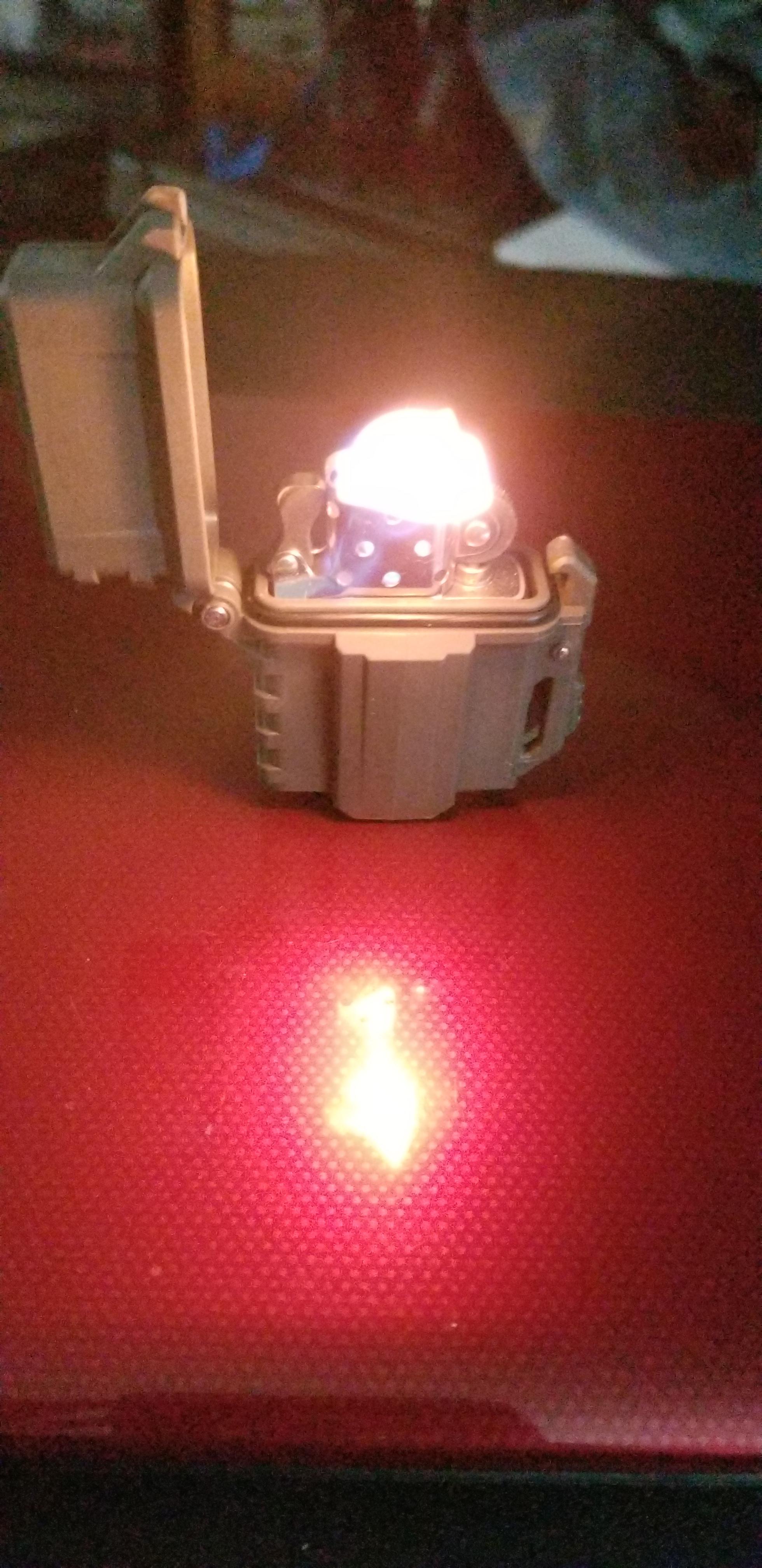 Got this cool little contraption for Zippo lighter inserts today. It's