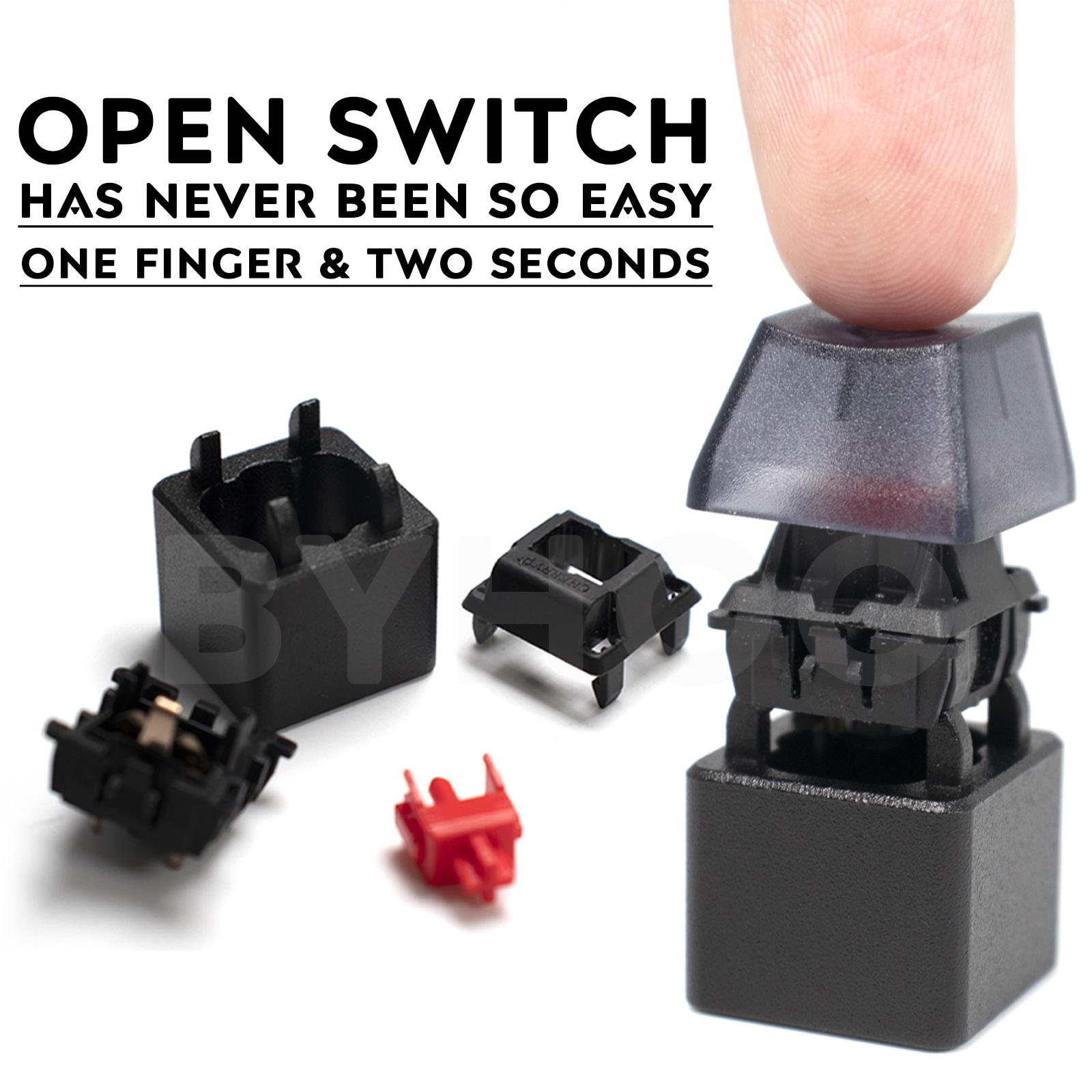 would you like something like this? A nice design for open keyboard switches r/keyboards