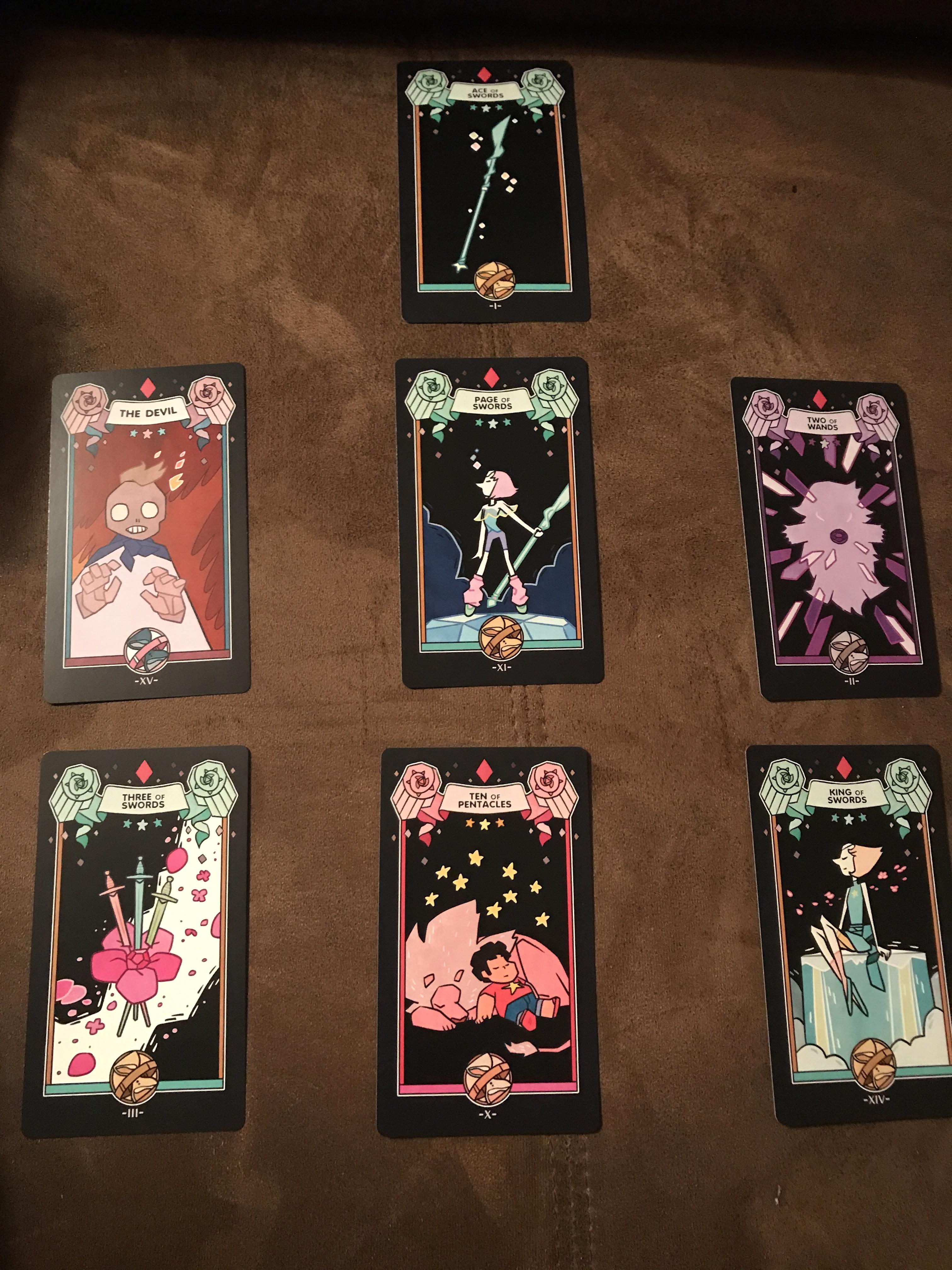 Read my cards! Steven Universe Deck tarot