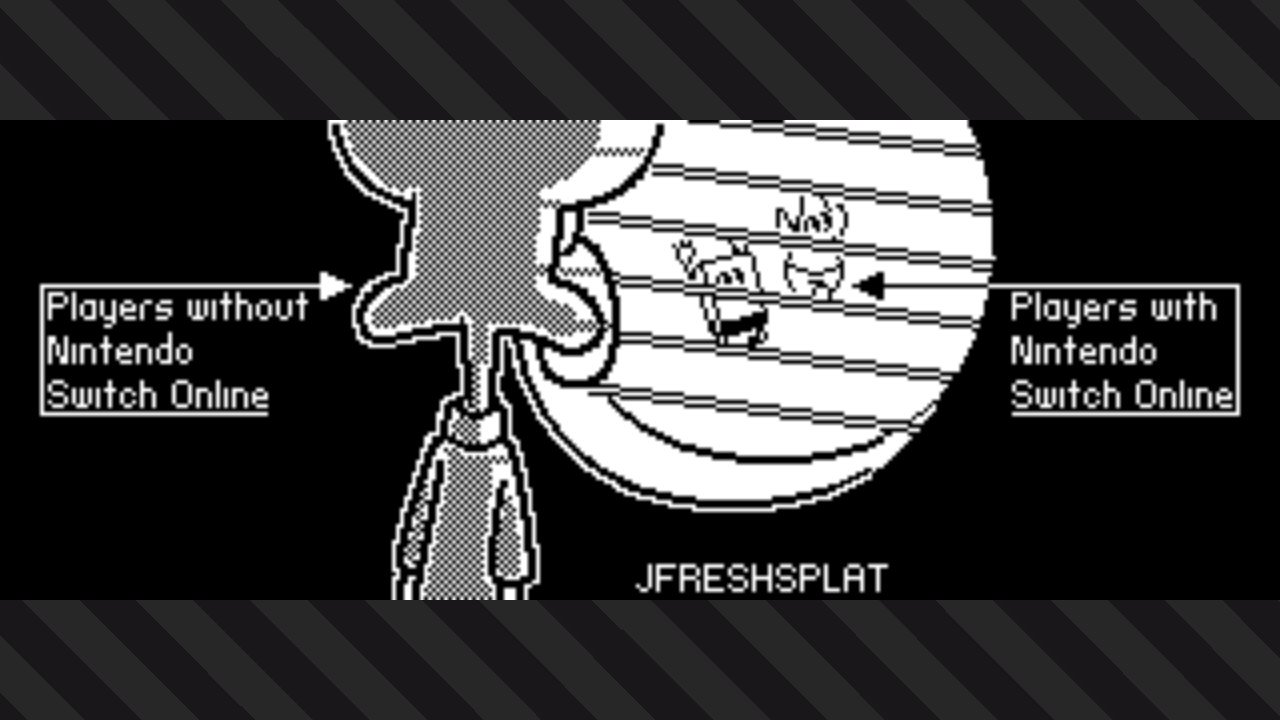 People that couldn't get NSO be like splatoon