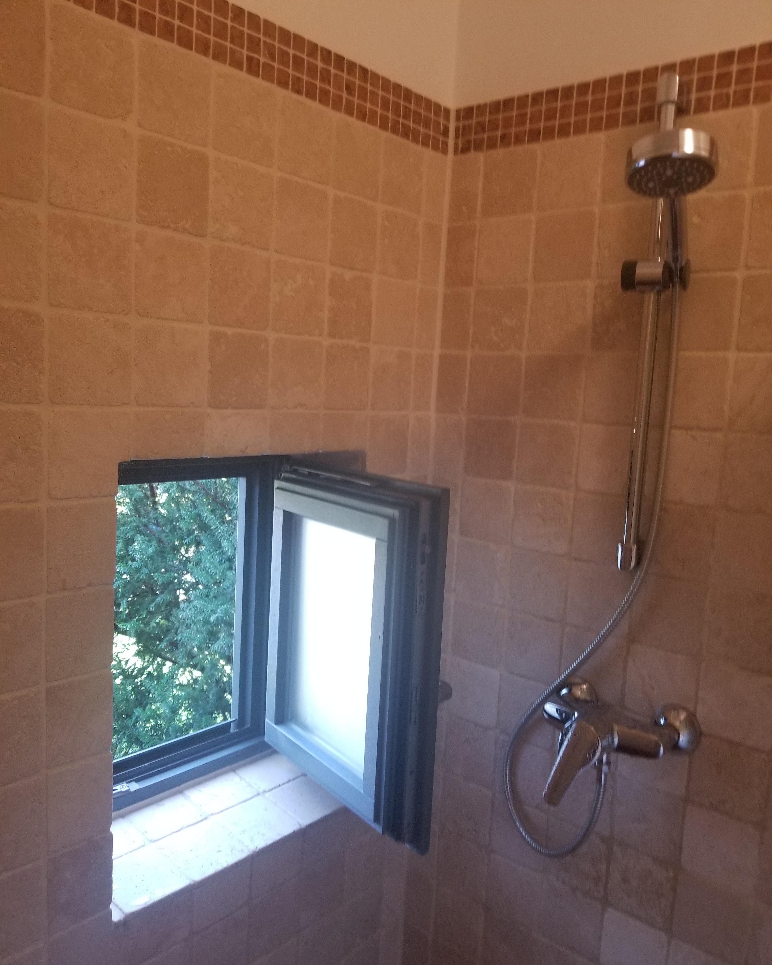 Ah Yes, a crotch level shower window r/CrappyDesign