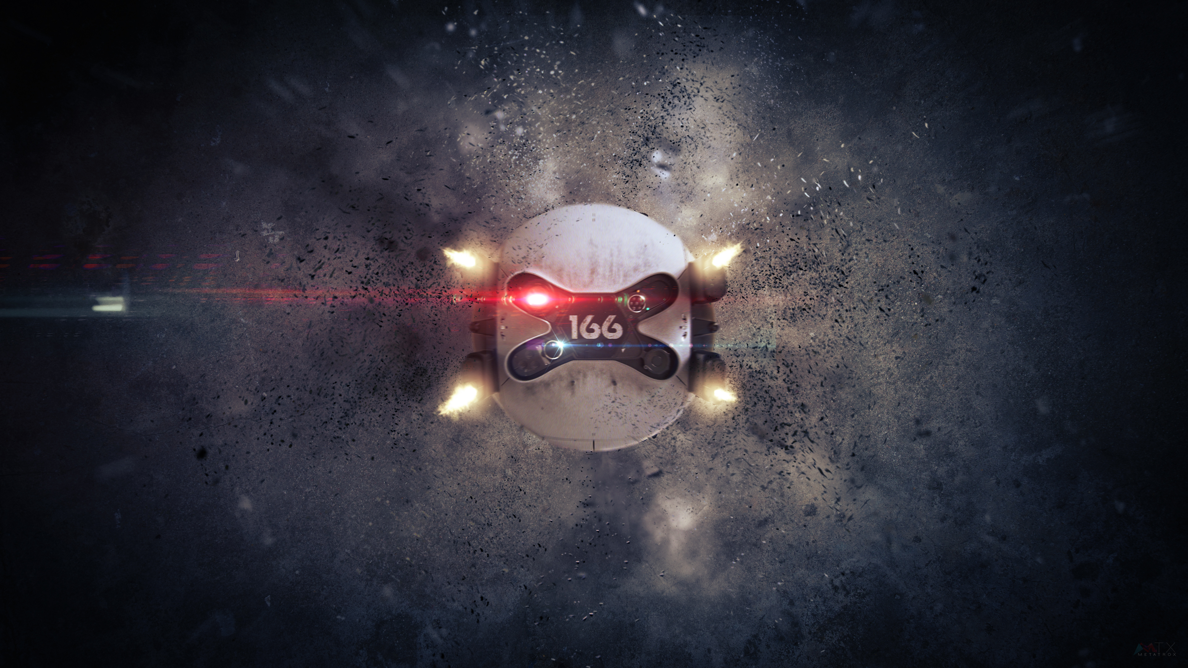 OBLIVION DRONE 166 [3840x2160] wallpaper