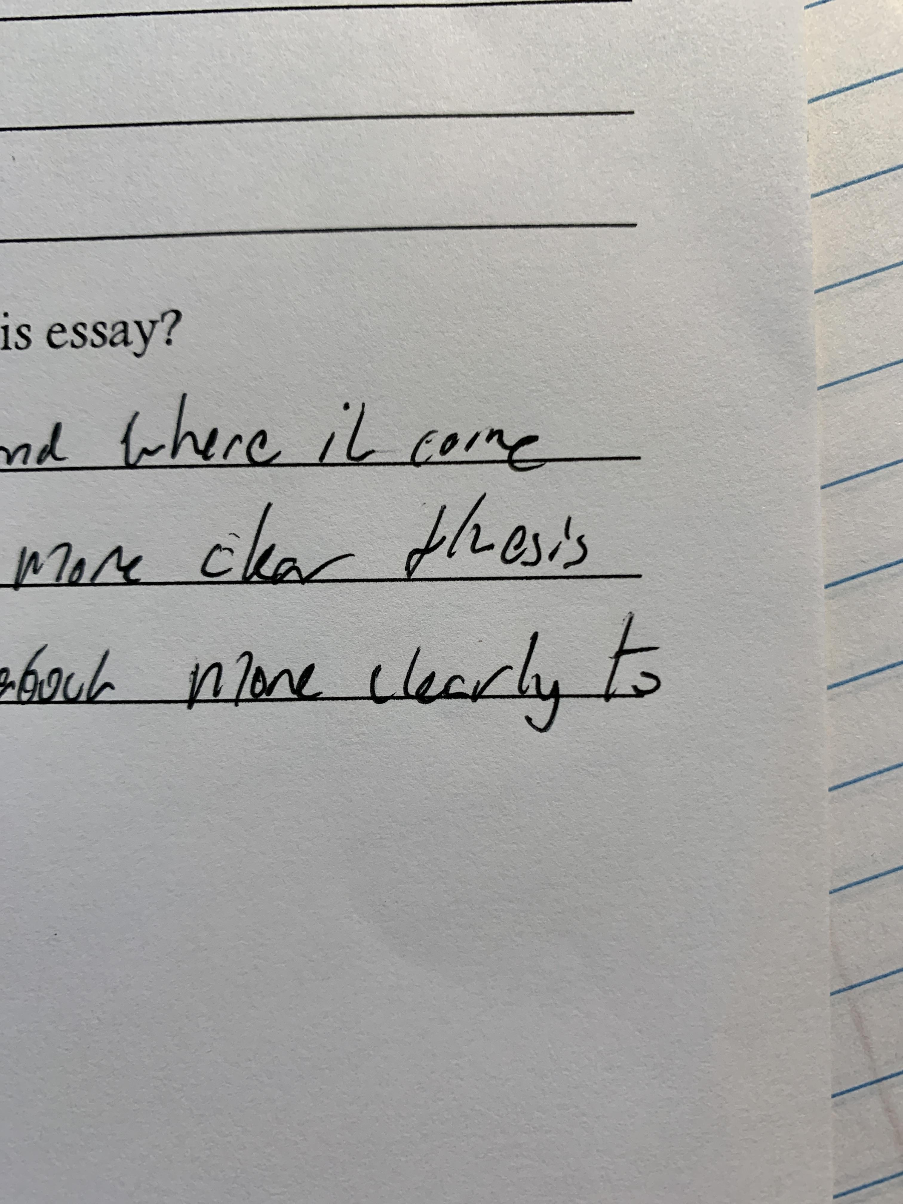 What does it mean when someone consistently uses 2 different types of T