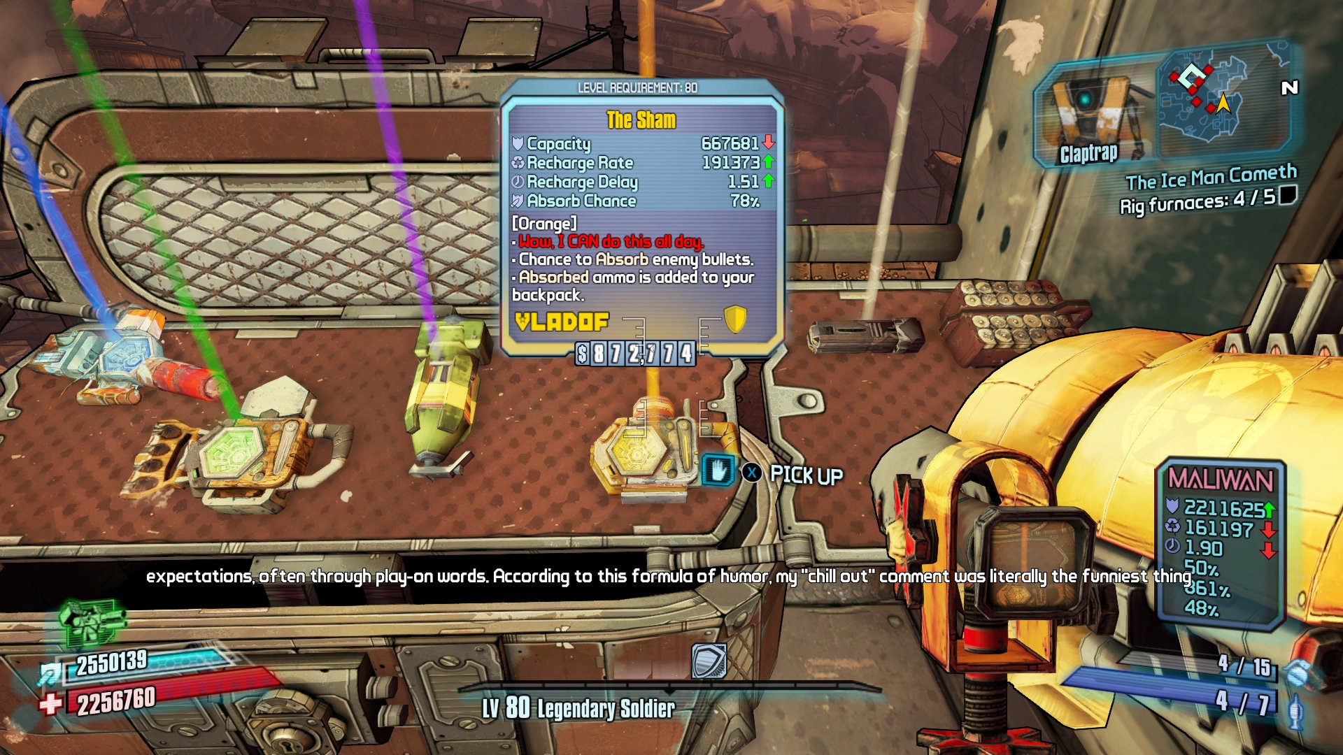 In my quest to get Every Legendary (Minimal Snowman/Midgets) and Do