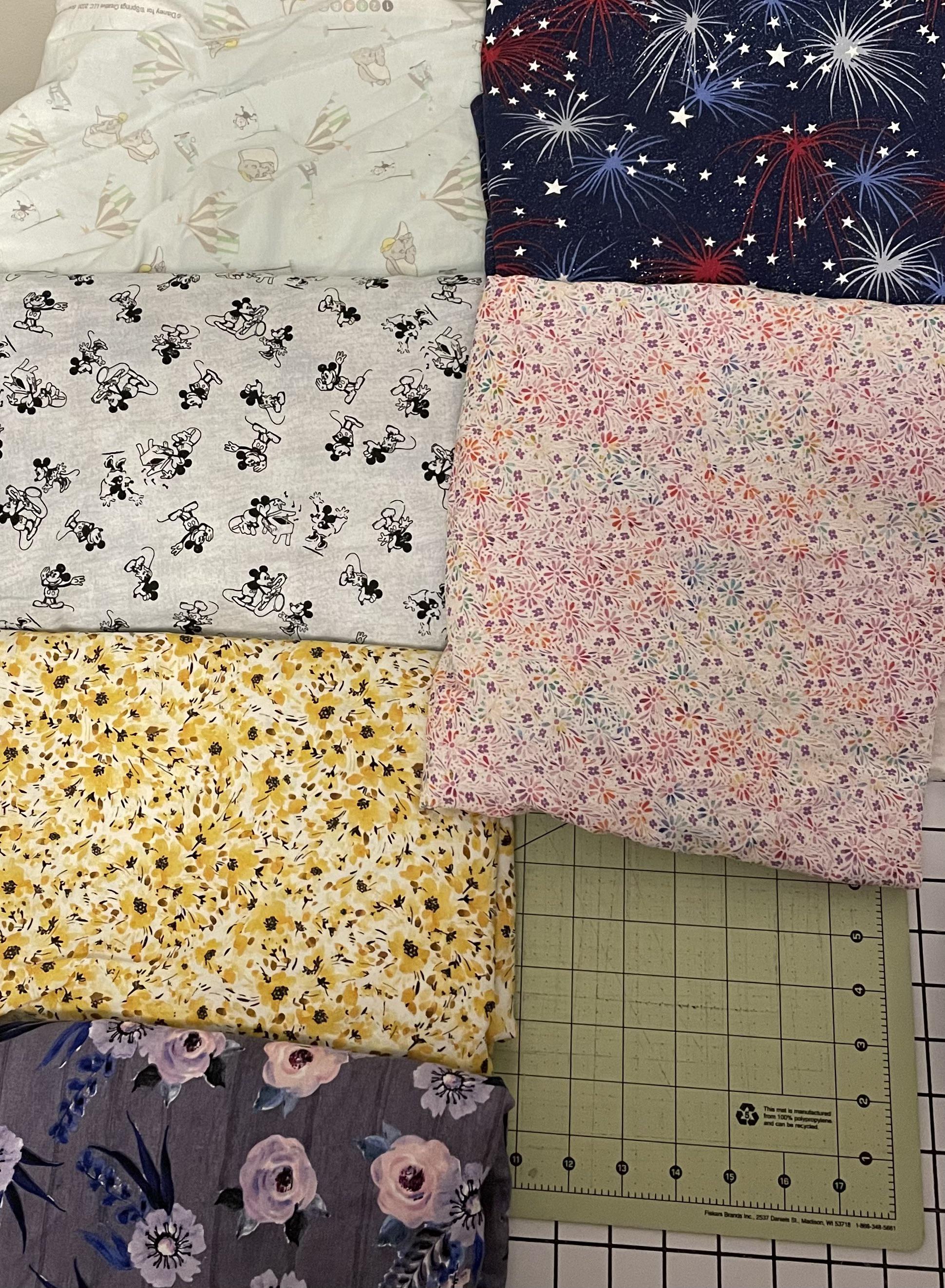 When you buy 12 yards of fabric because Joann’s is having a sale, but