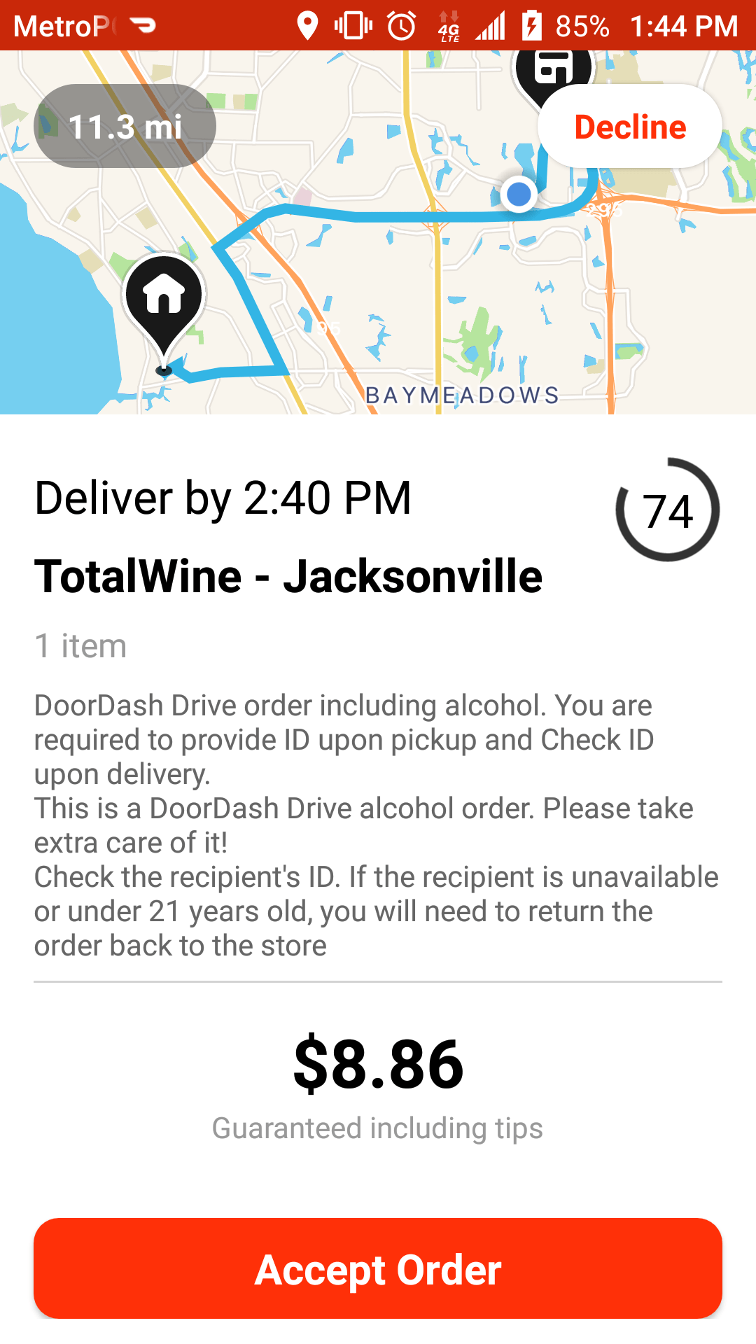 I didn't take this. Do customer's tip well on these orders? Shouldn't