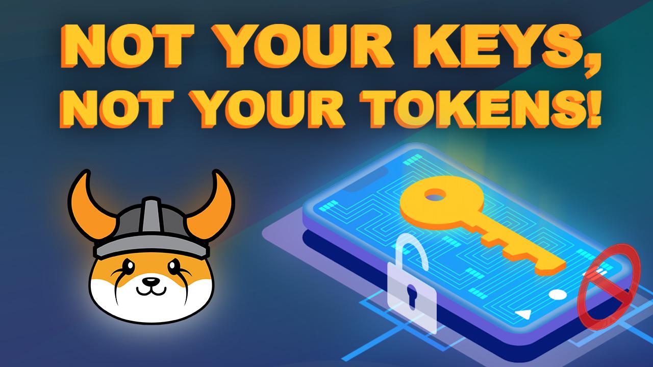 “Not your keys, not your tokens” is a popular expression and a very
