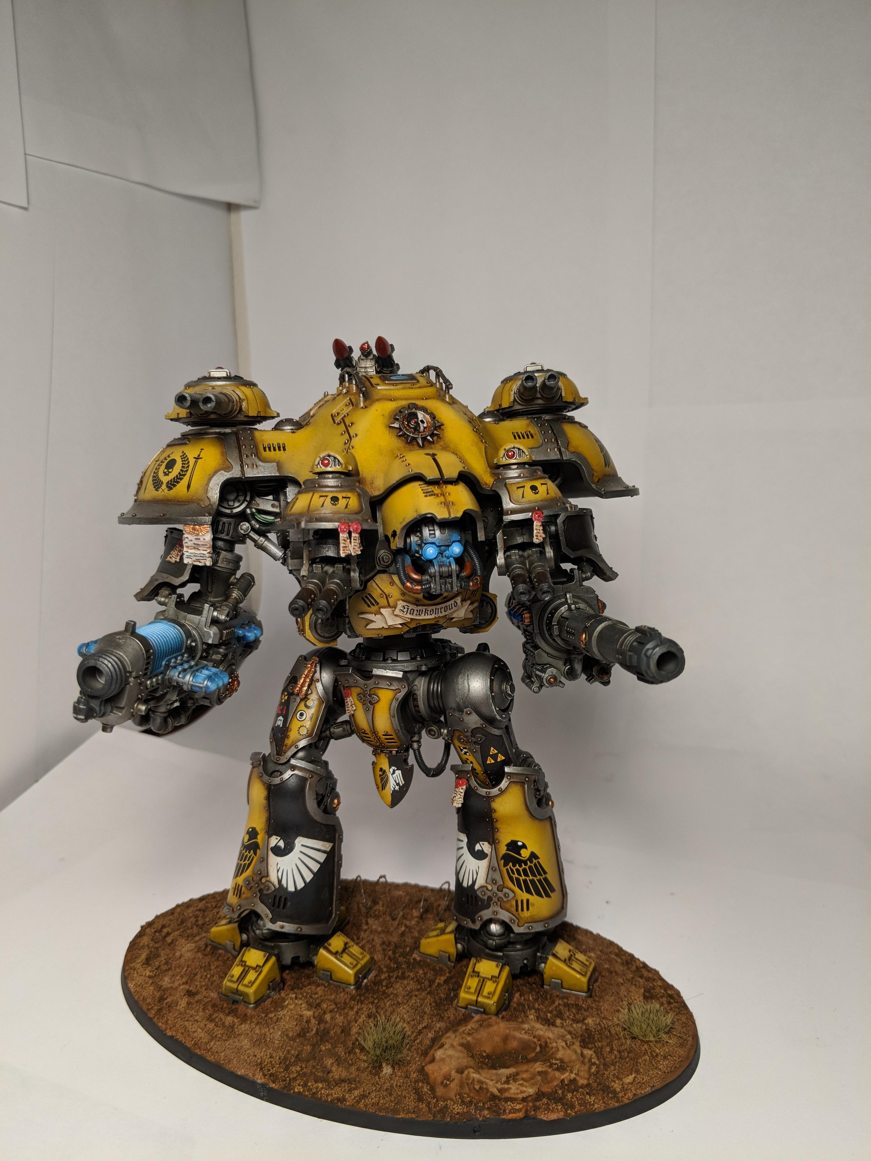 Imperial Knight Castellan Hawkshroud r/Warhammer40k
