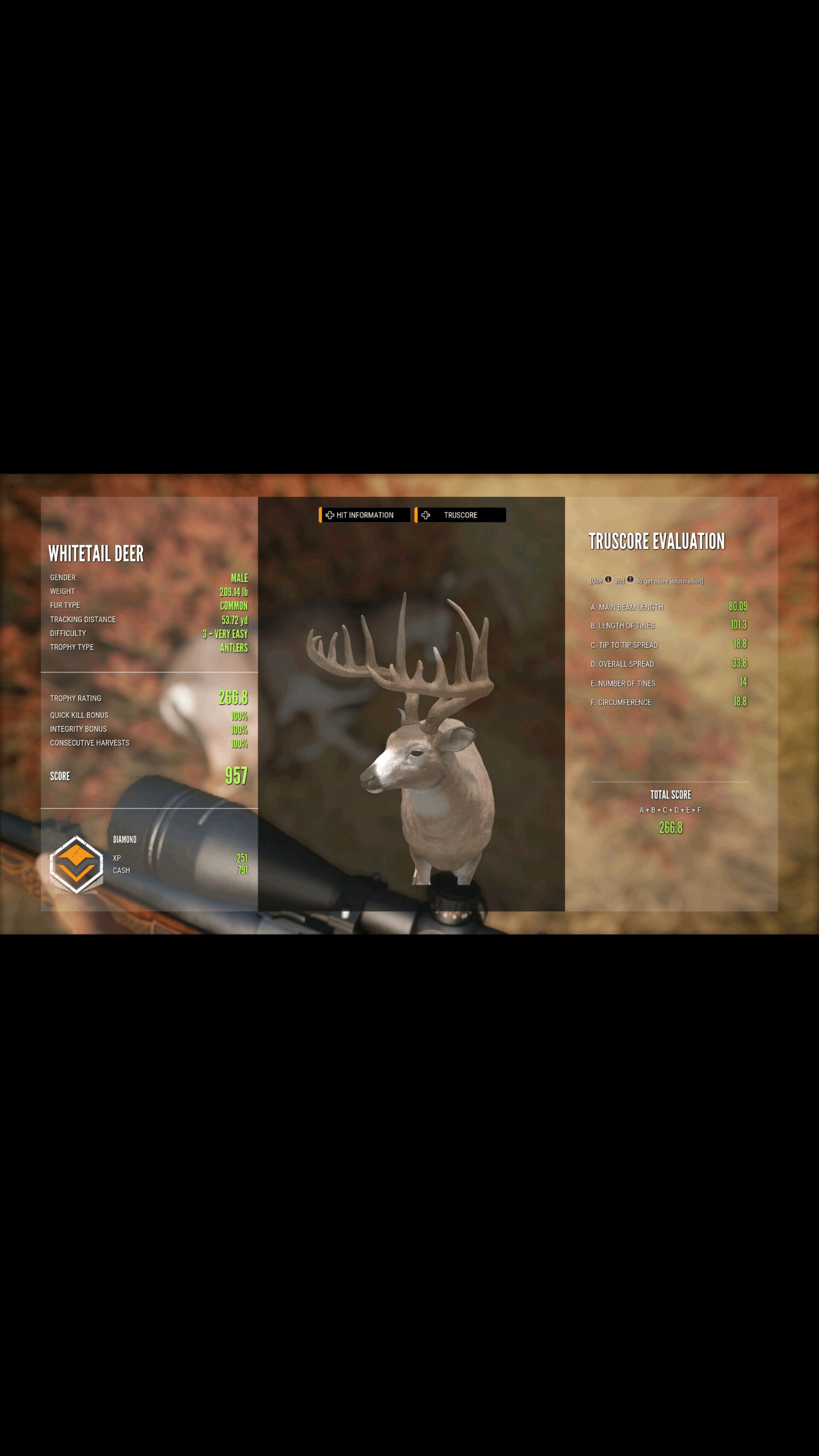 First whitetail diamond and second diamond in the game r/theHunter