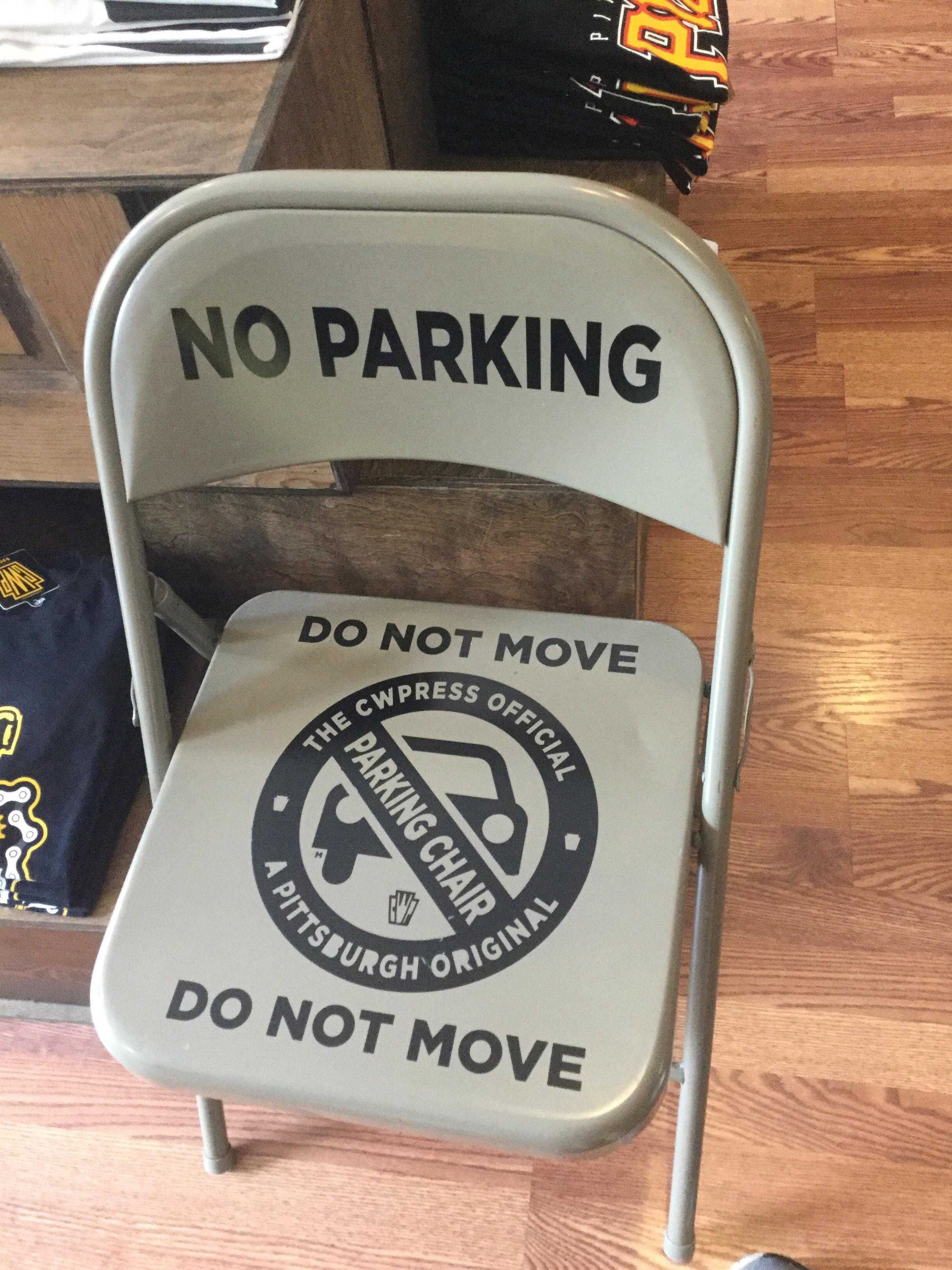 The official Pittsburgh parking chair r/pittsburgh