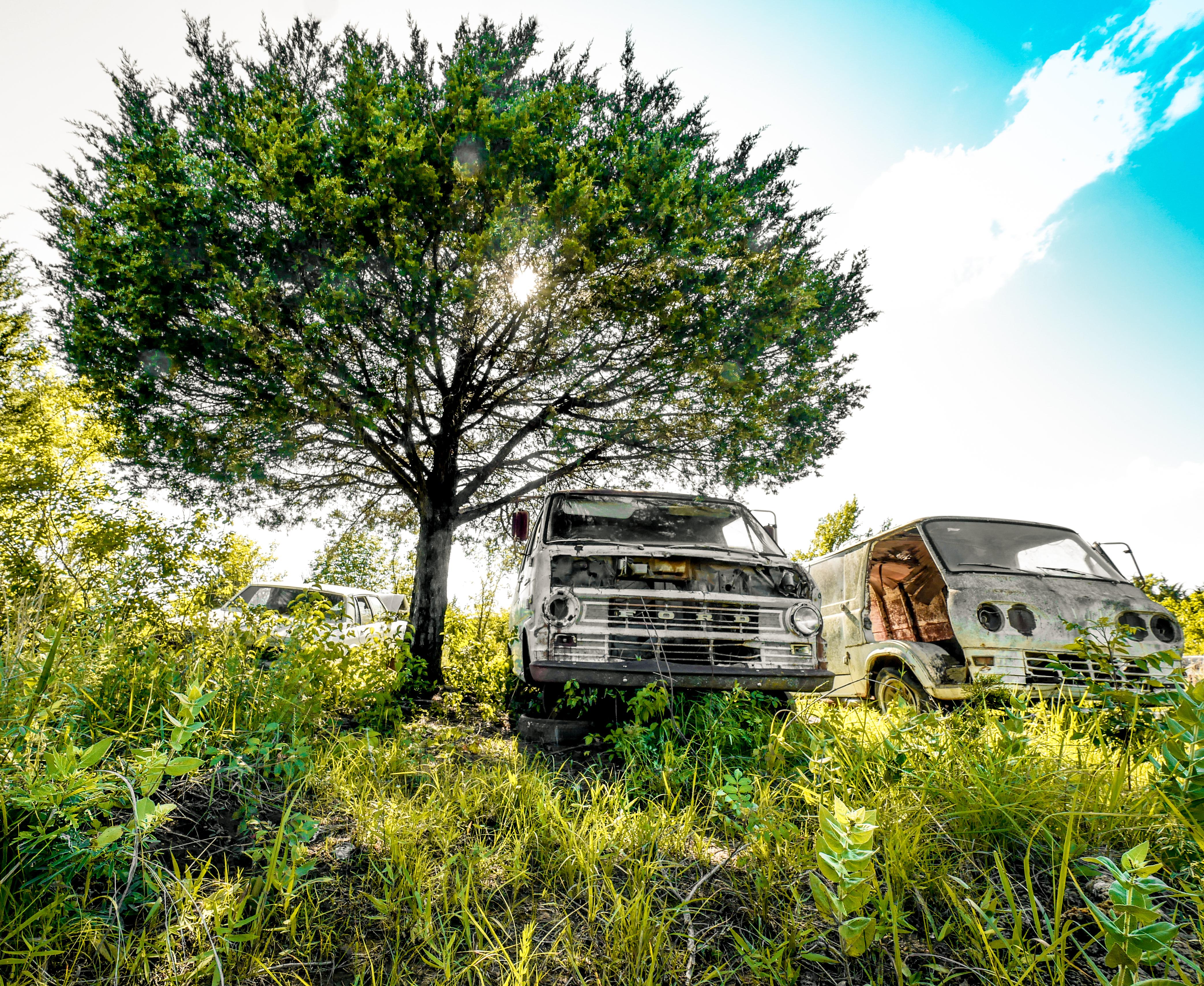 "The Salvage Yard Where I Grew Up" Earlsboro, Oklahoma r/oklahoma