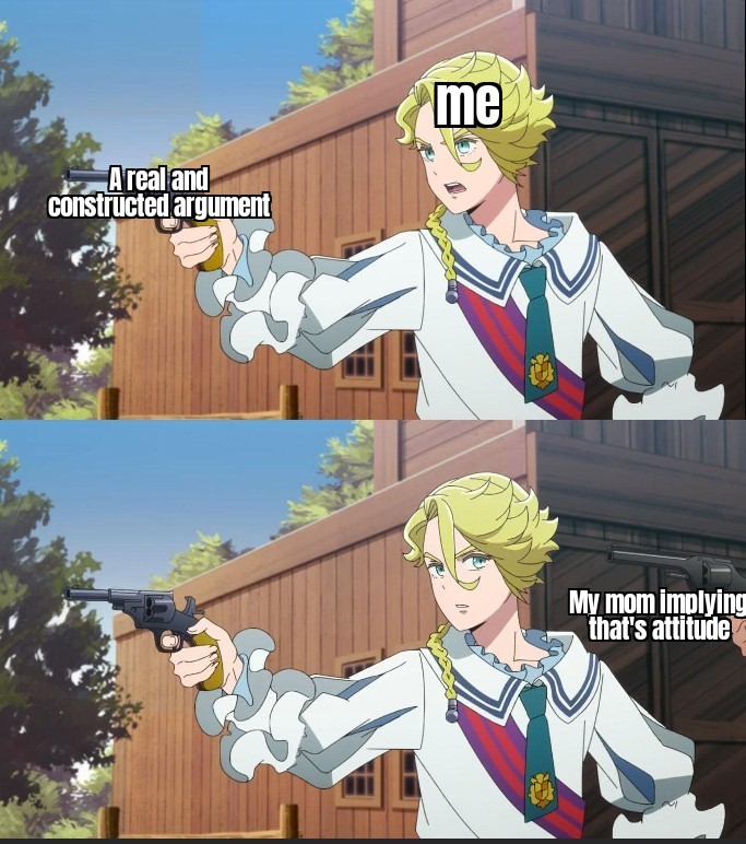 No mom, mayonnaise is not a gender because you saw on Markbook r