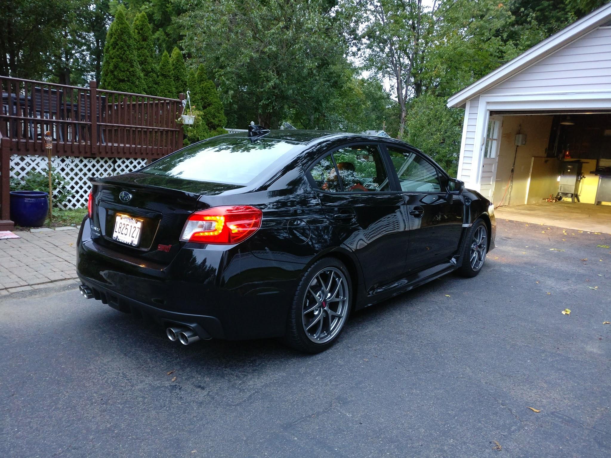 Was going to get gray, but black is so sleek : r/WRX