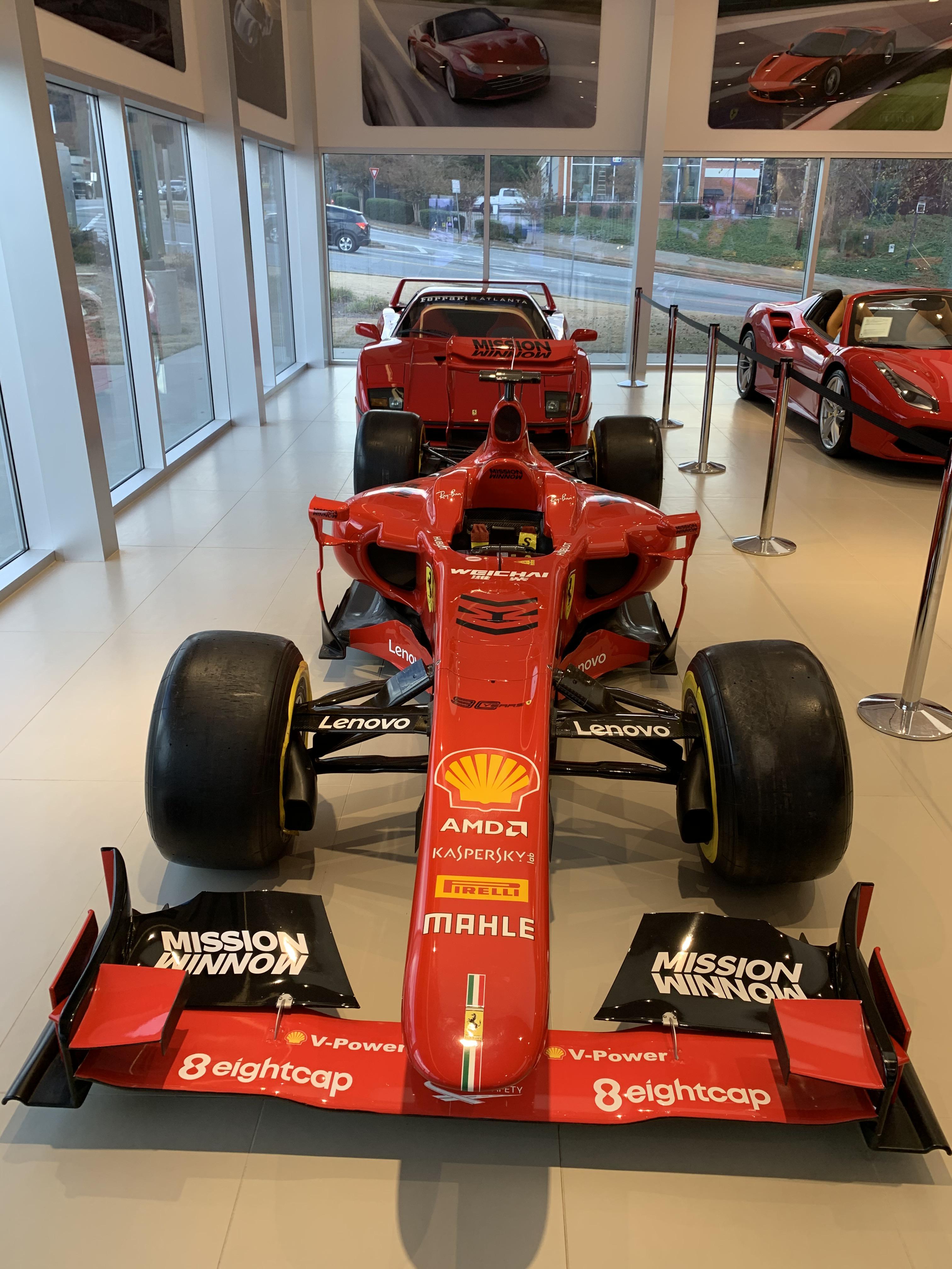 Dealership in Roswell, GA. Made me late for work. r/formula1