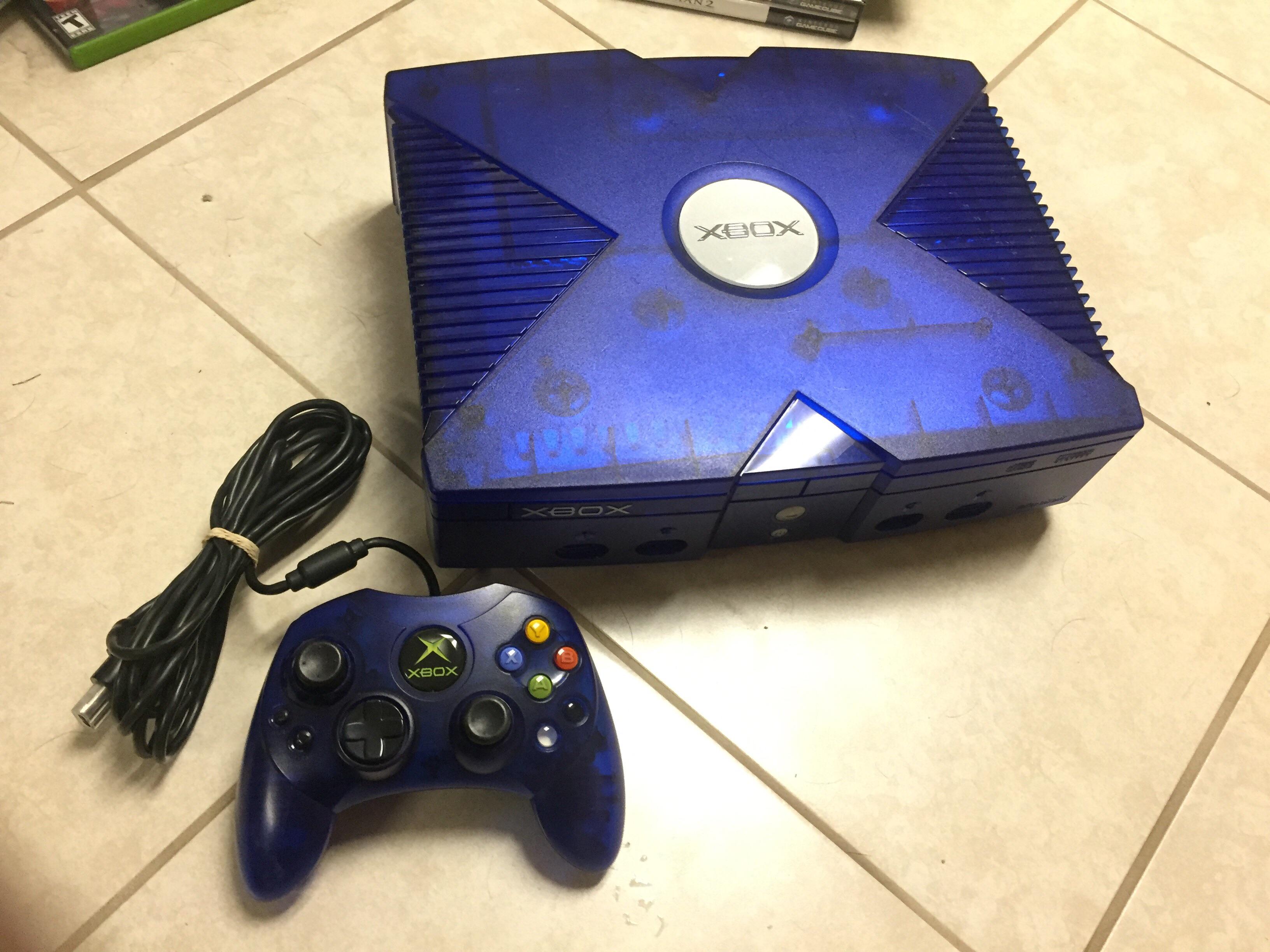 Transparent blue original Xbox, looking for any info on it.. Thanks in