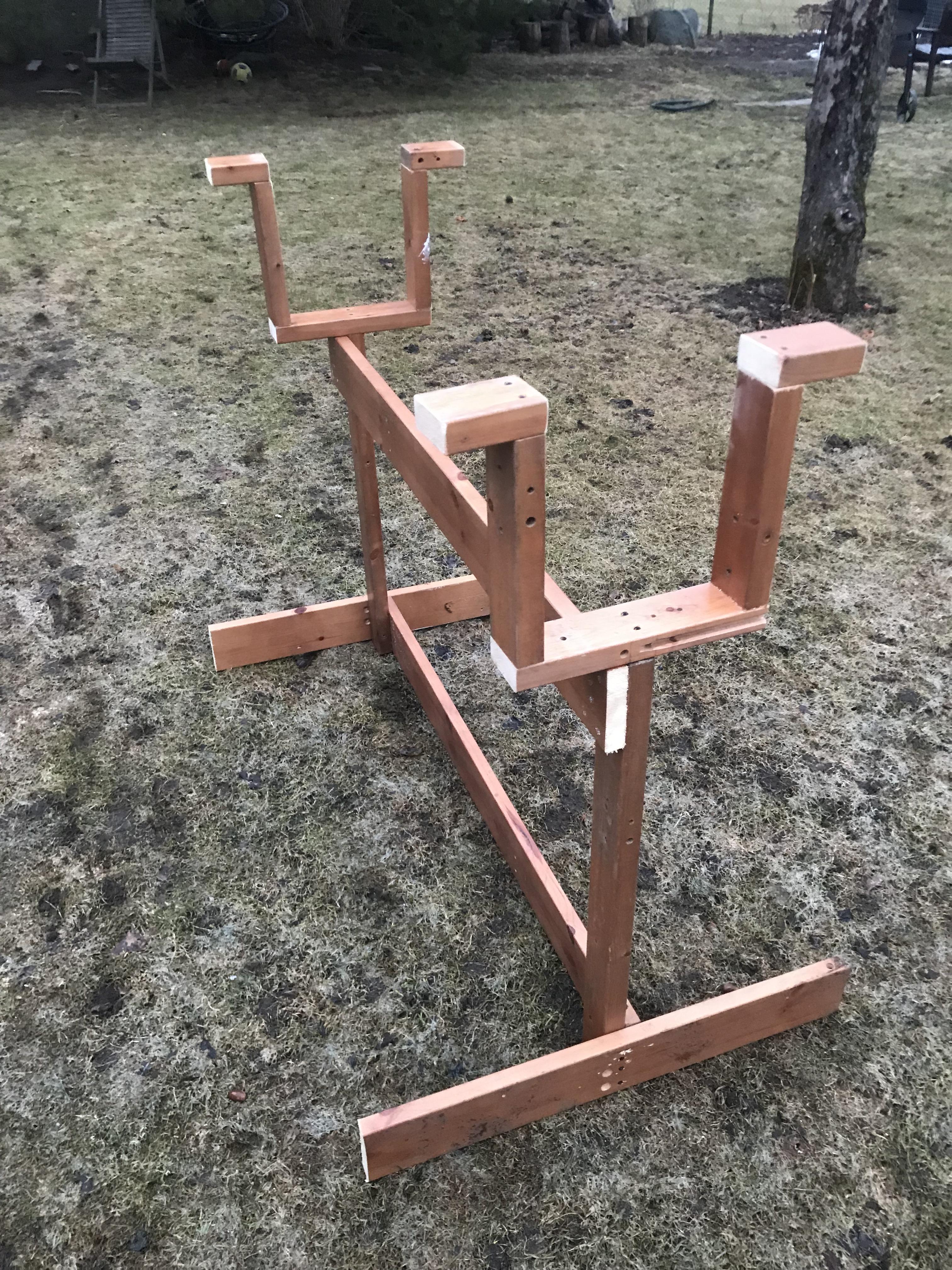 First time making a surfboard just finished constructing a shaping