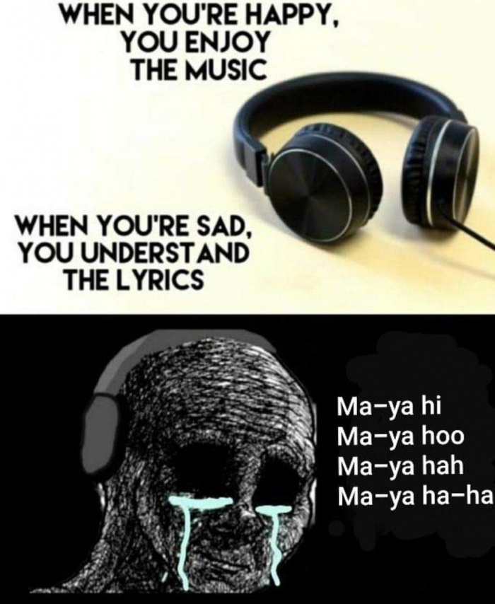 When he sang Maya hi, I felt that r/MxRMods