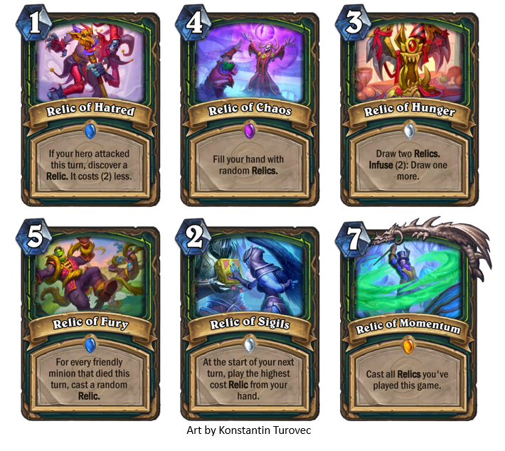 All Demon Hunter Relics Finally Revealed!! r/hearthstone