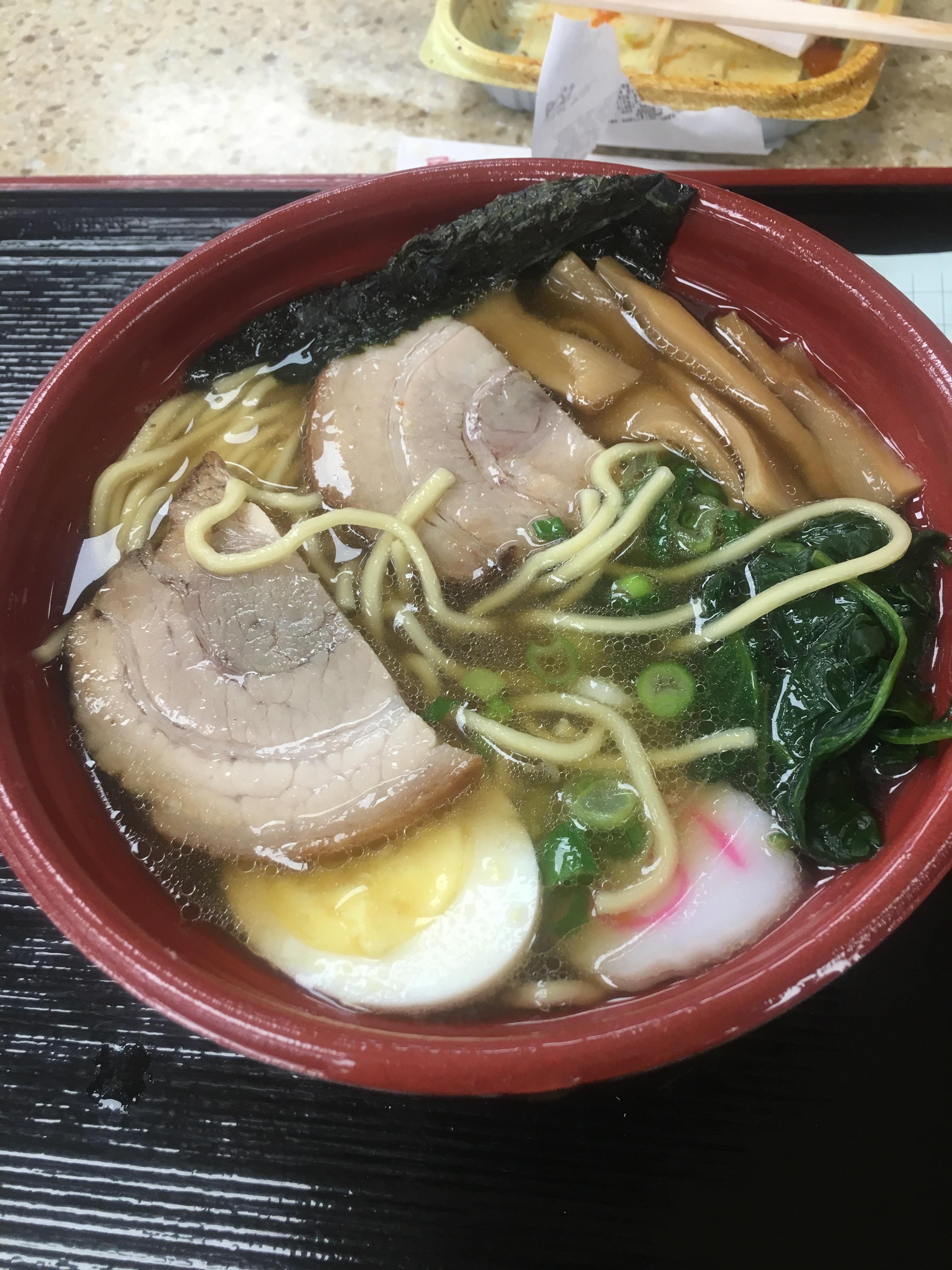 Shoyu Ramen at Nijiya Market in Gardena California. So nice to have