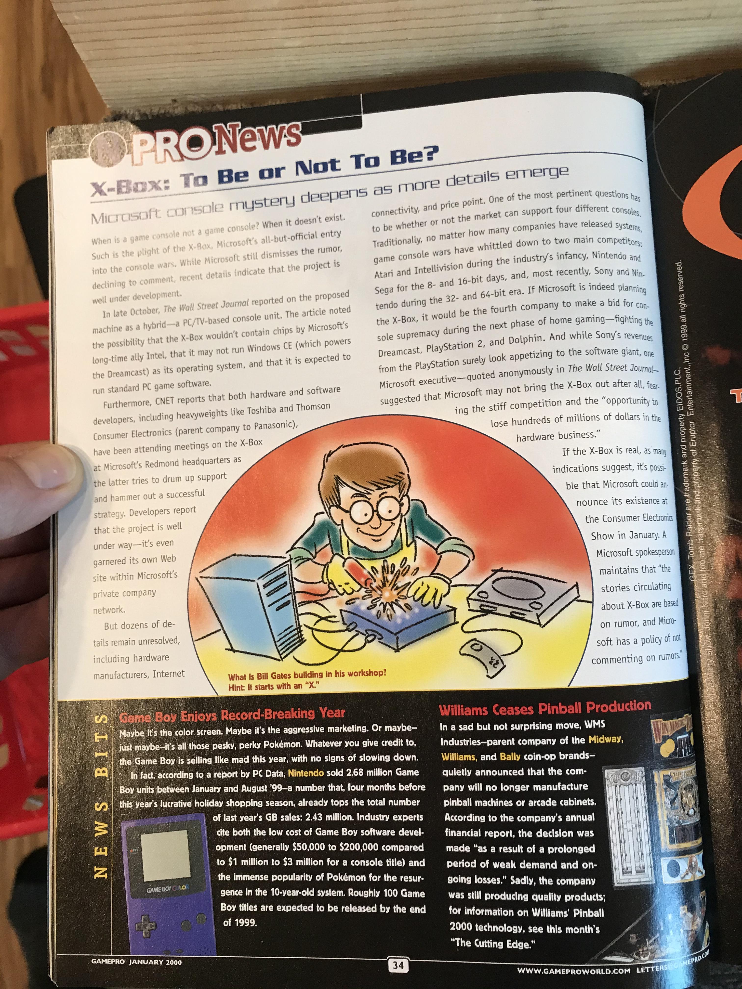 Found this article flipping through a 20 year old Gamepro magazine. r