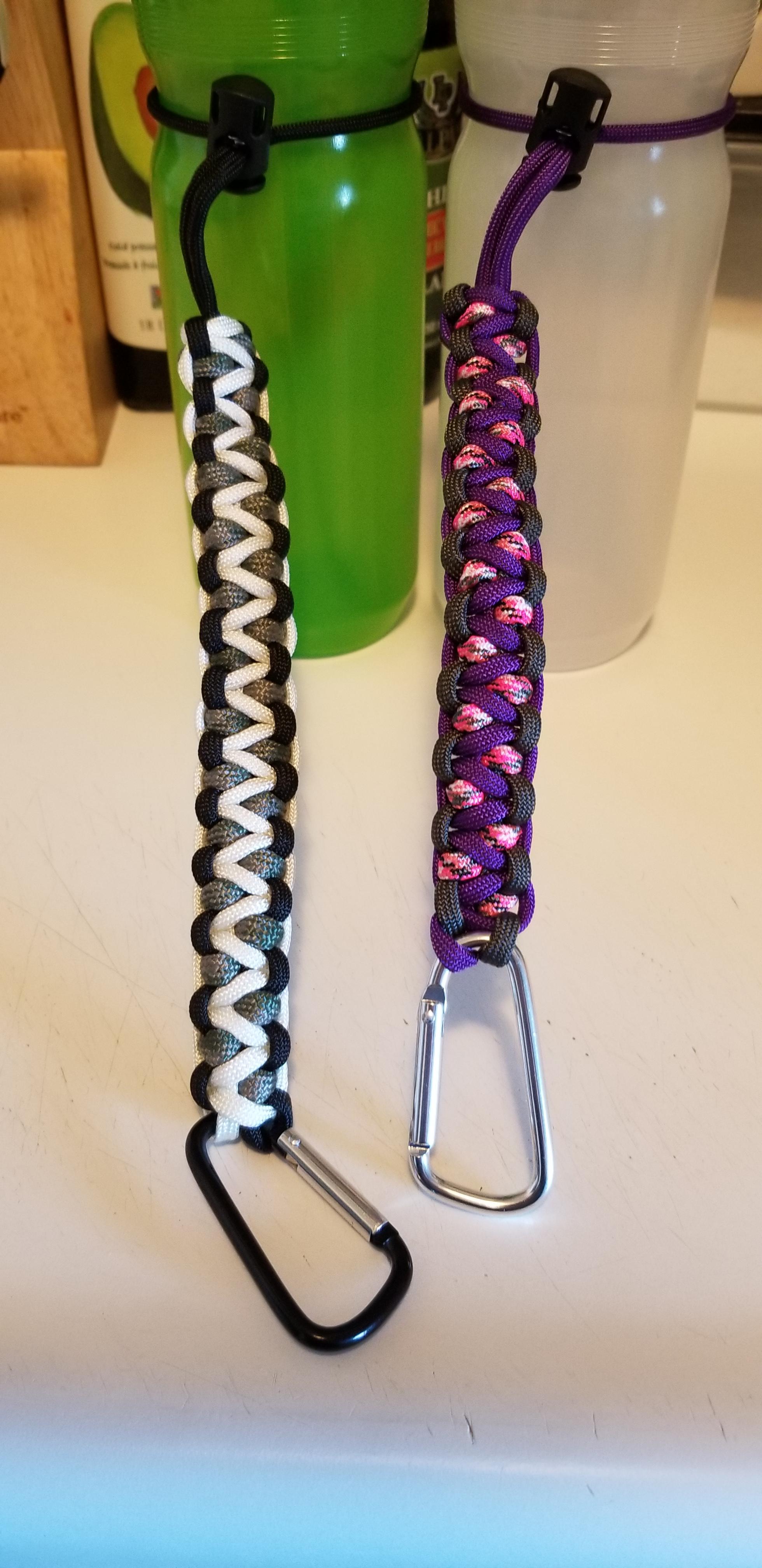 Water bottle lanyards r/paracord