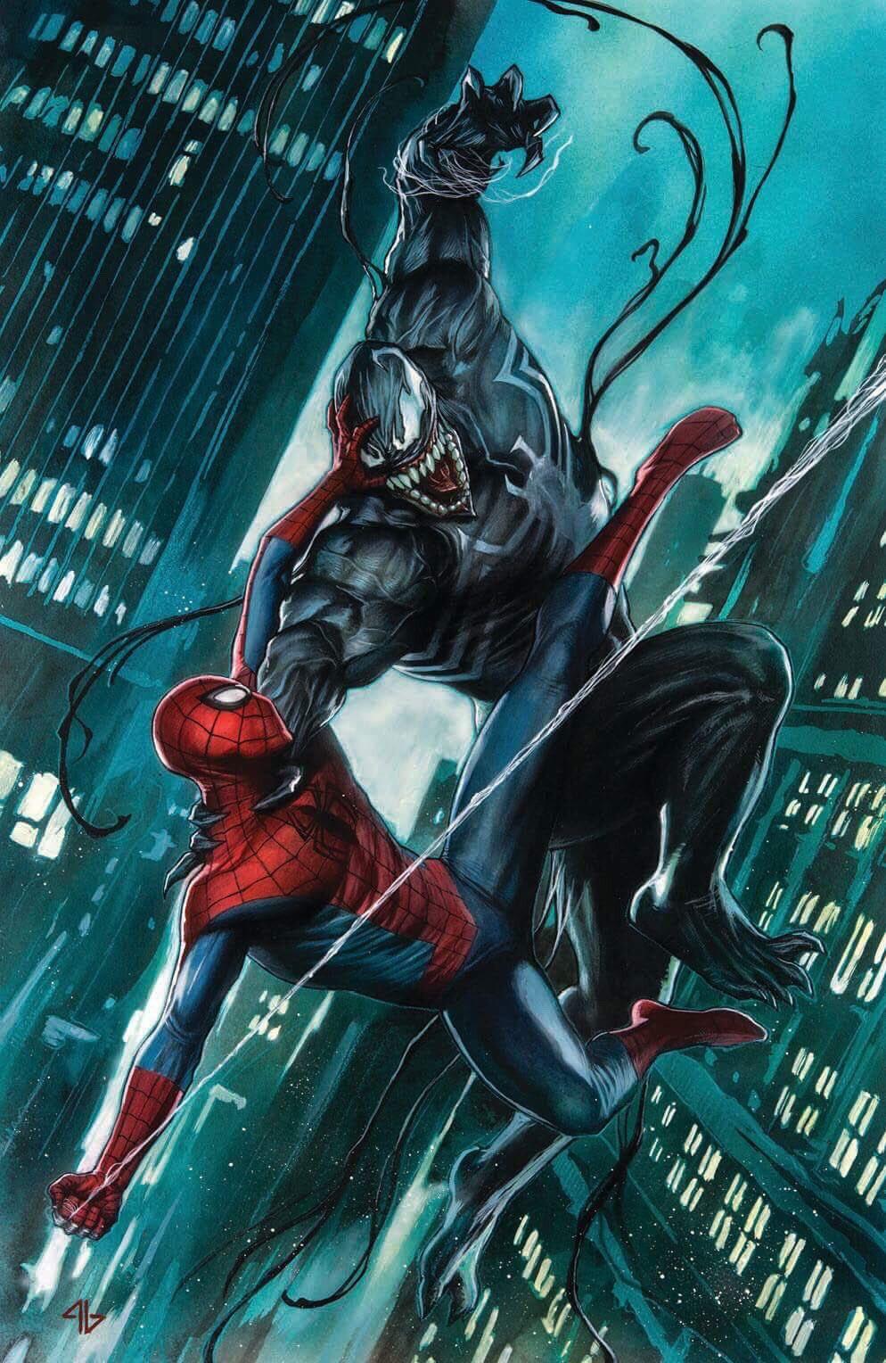 SpiderMan Vs Venom by Adi Granov thevenomsite