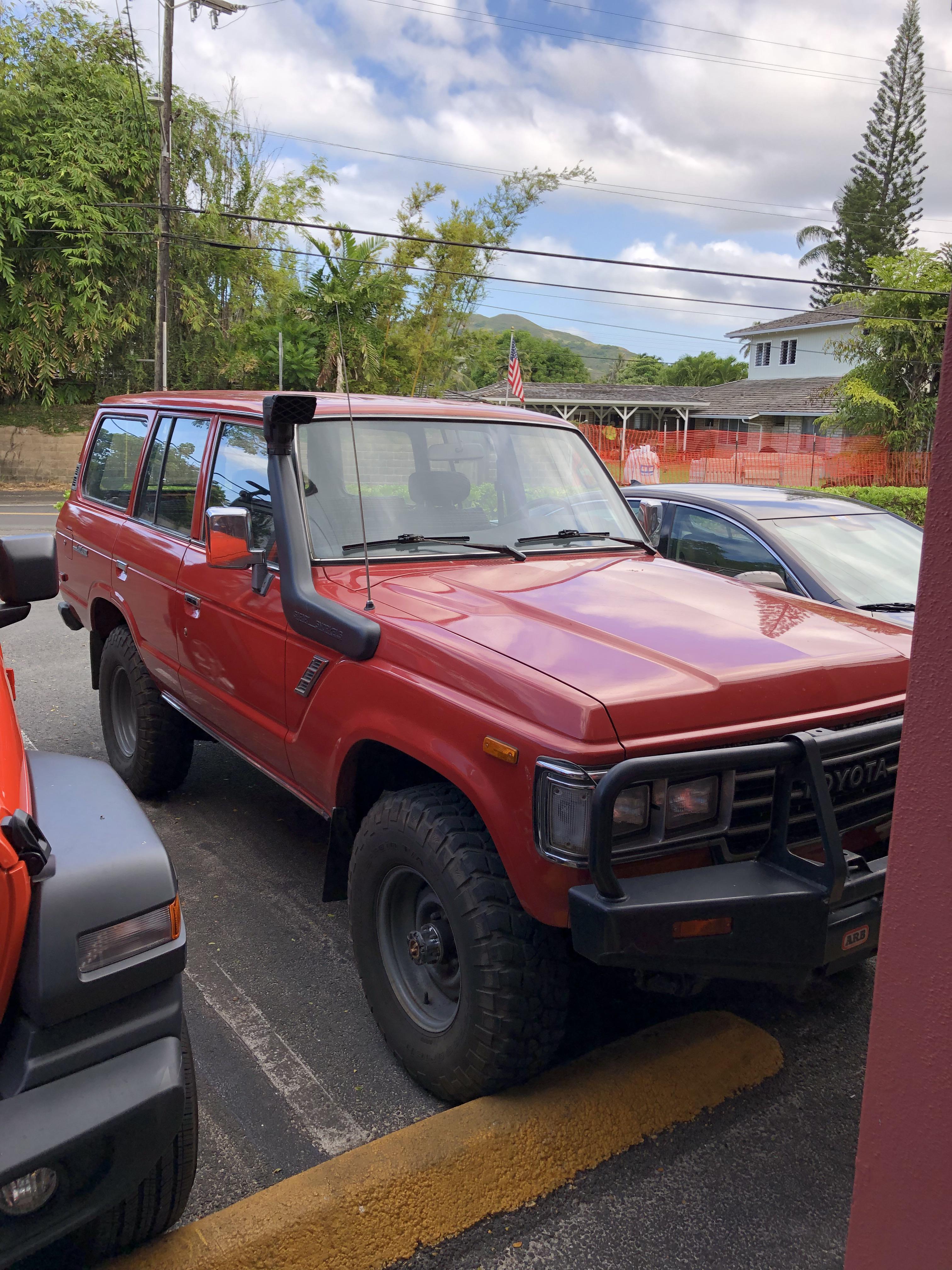 This belong to anyone here? Beautiful land cruiser I saw in Kailua