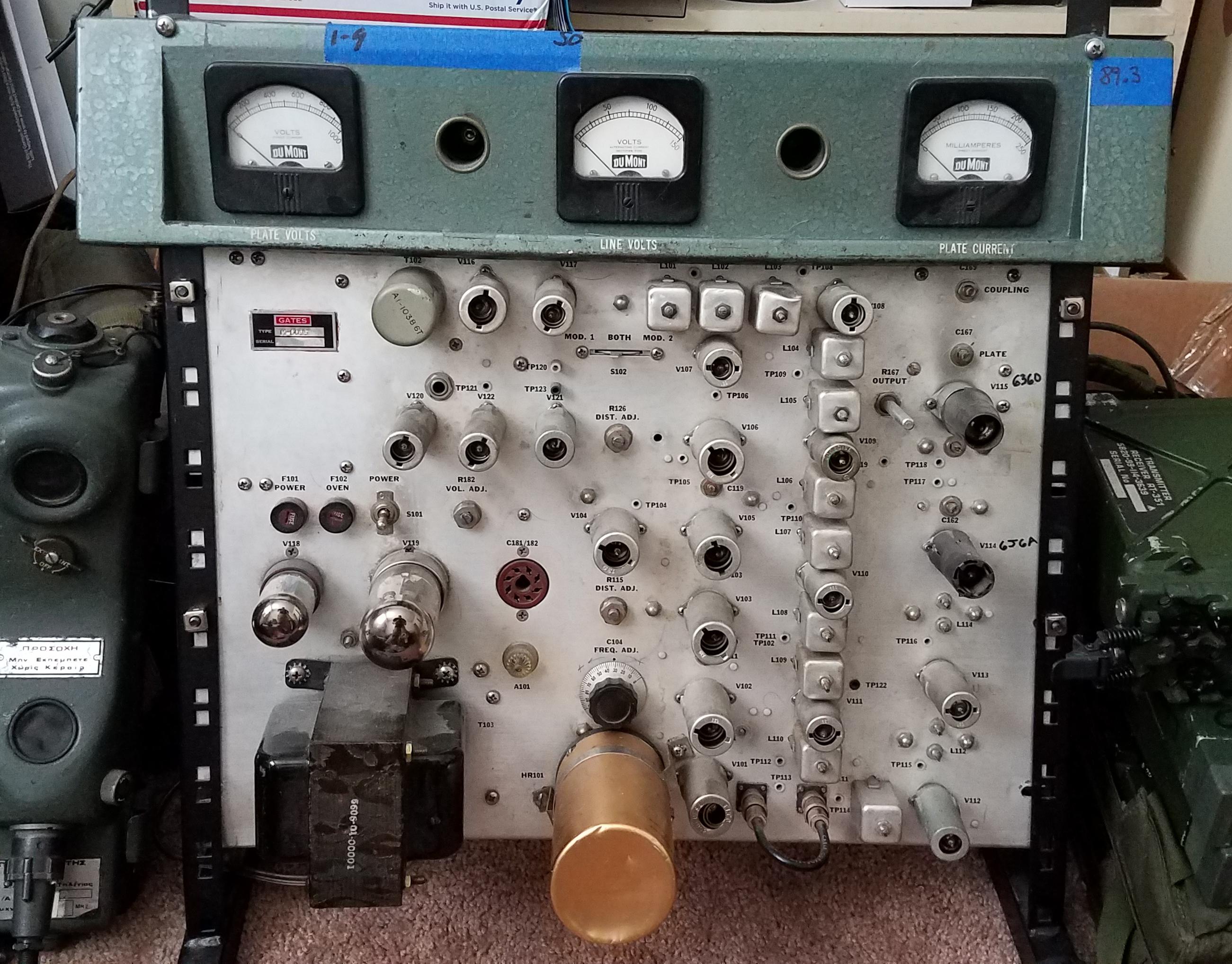 Pirate radio station... vintage Gates. I wanted to post this in the