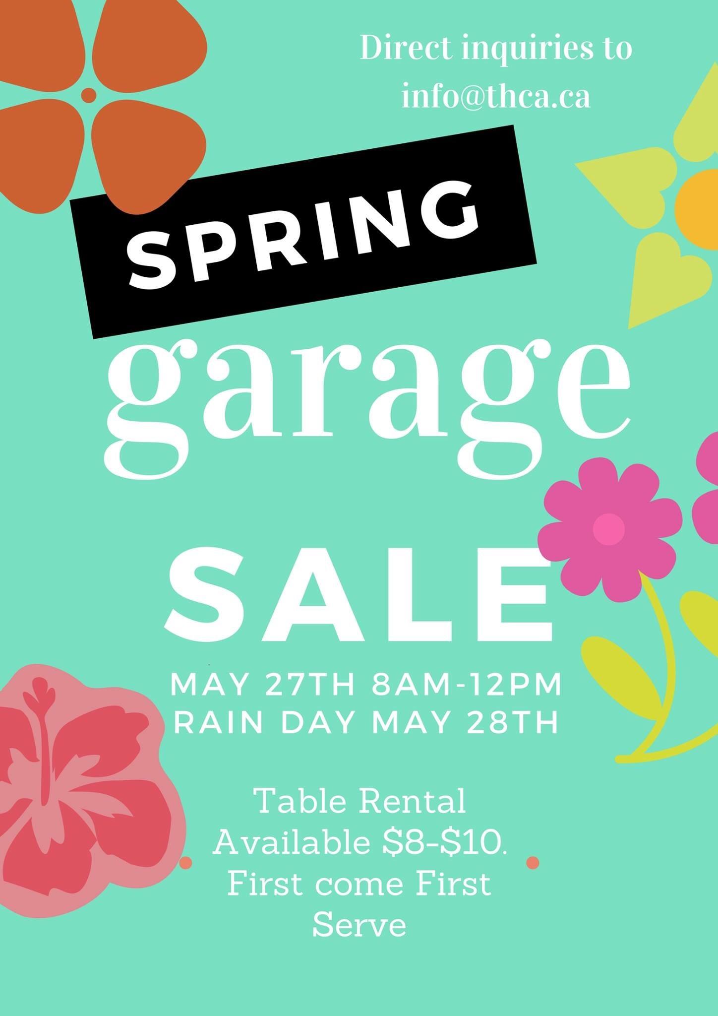 Tanglewoodhillsdale community annual garage sale. Set up shop or look
