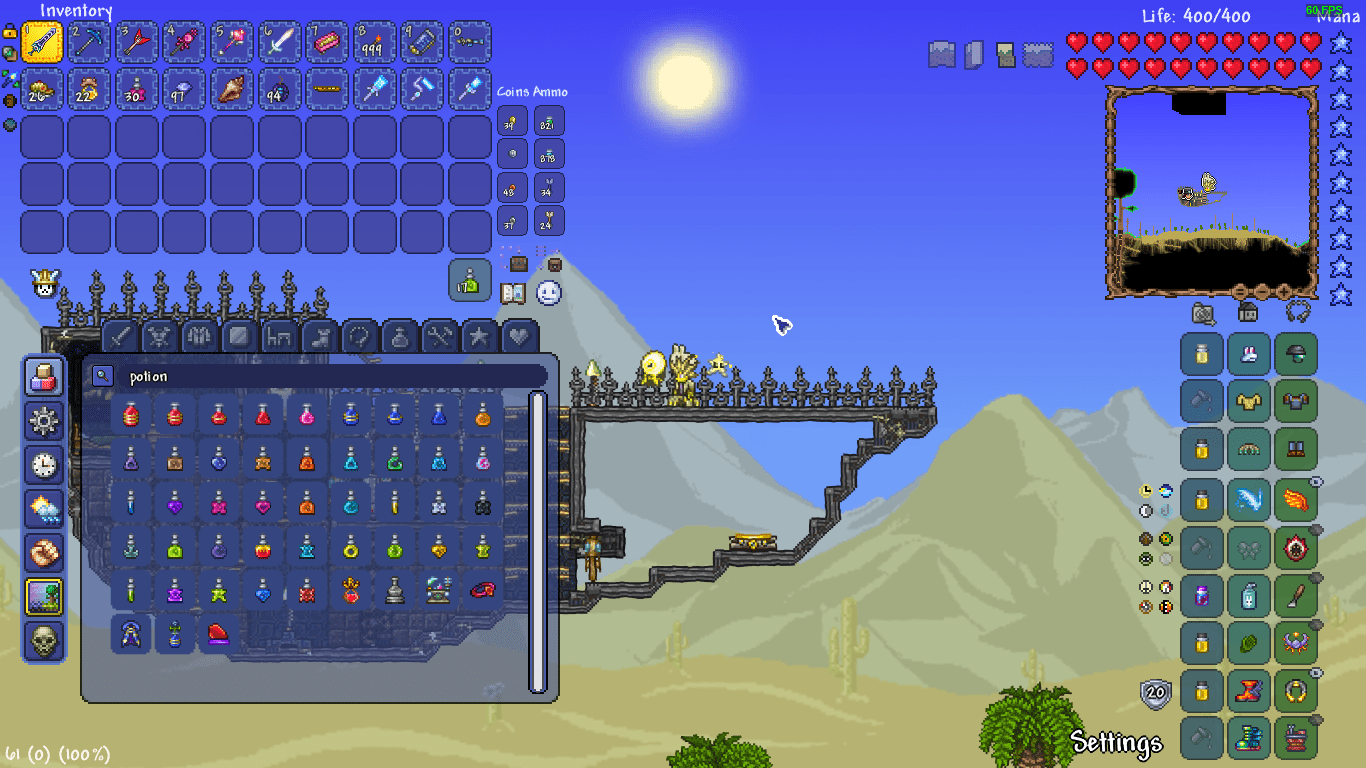 How To Make All Potions In Terraria Put it on your hotbar and place