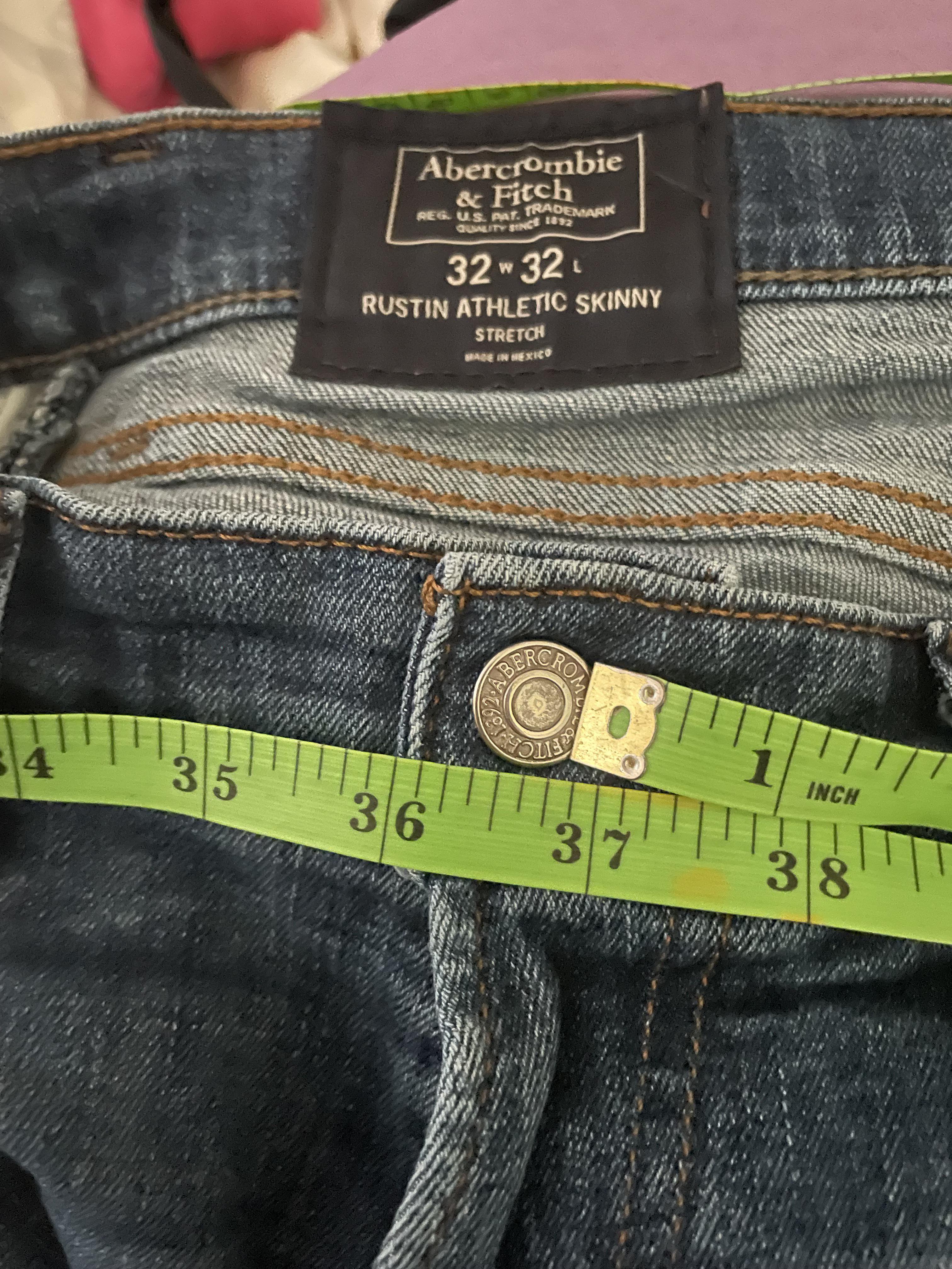 My jeans with a “32 inch” waist are actually 36.5 inches r