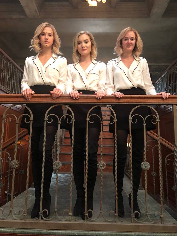 Skyler Samuels and what her other 2 Cuckoo sisters actually look like
