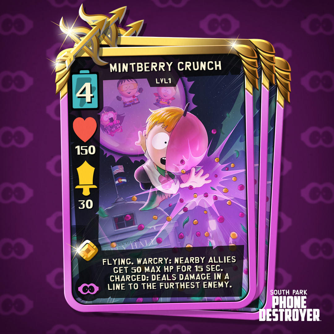 New Card Release Mintberry Crunch r/SouthParkPhone